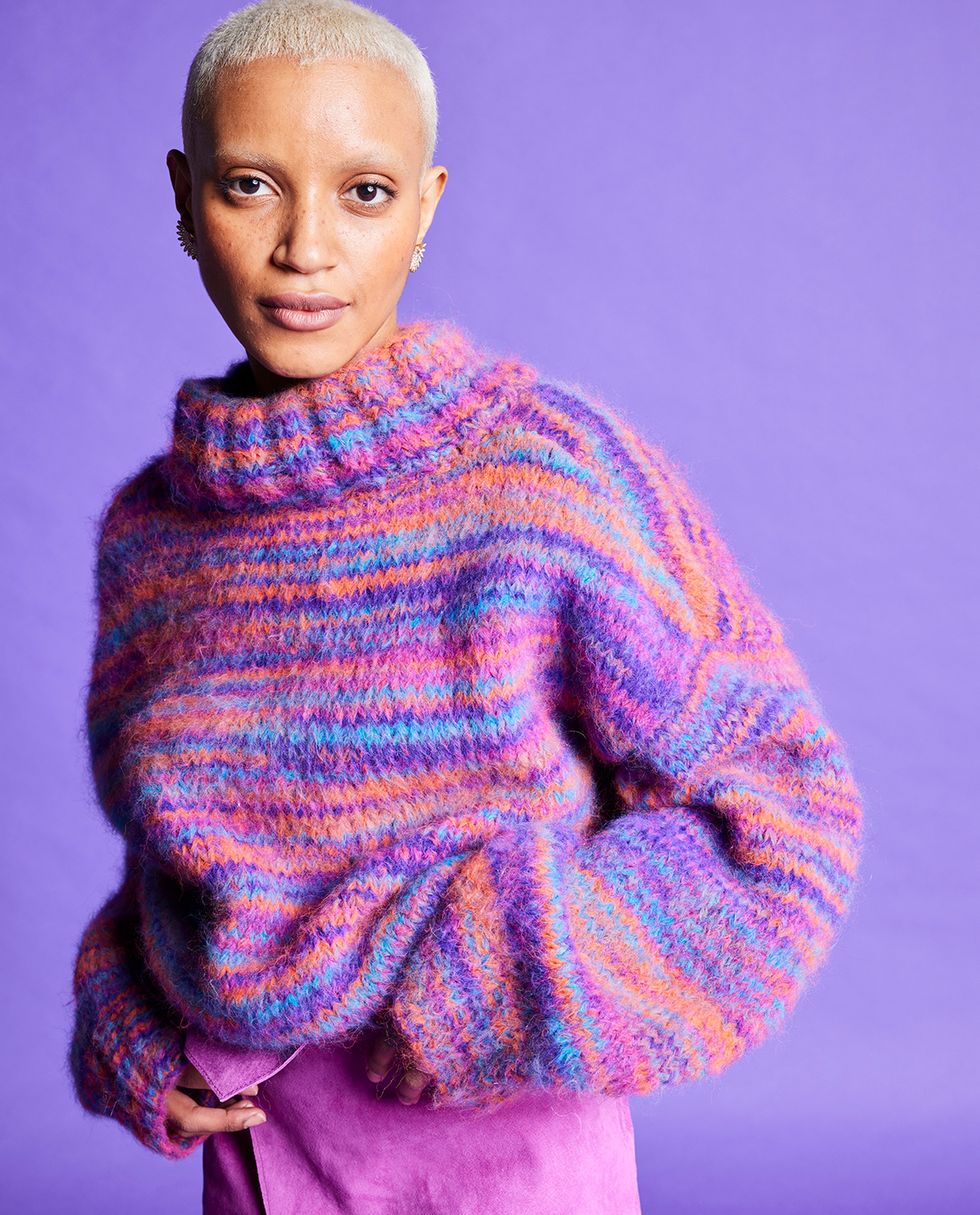 Modèle Pull Femme Marguerite