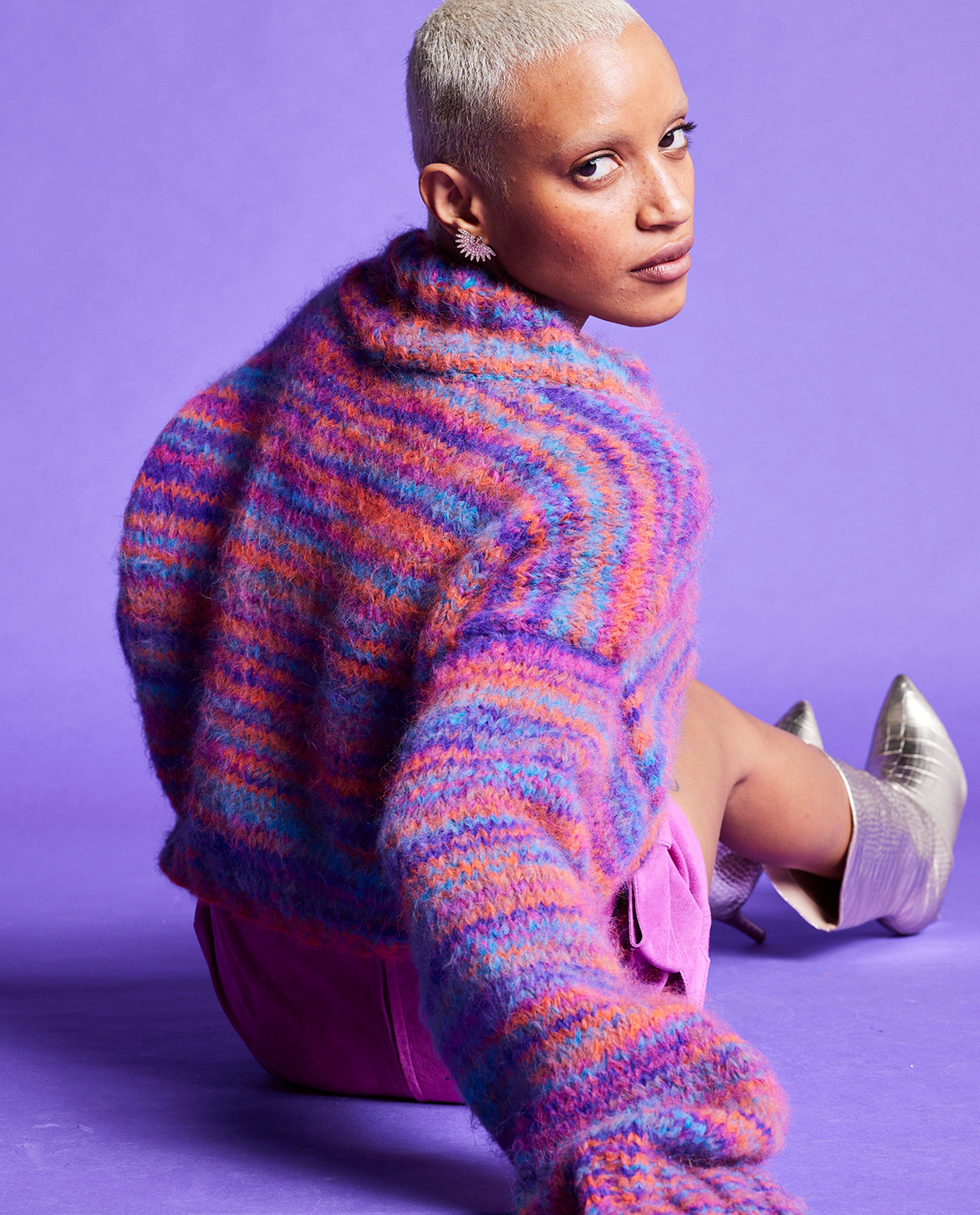 Modèle Pull Femme Marguerite