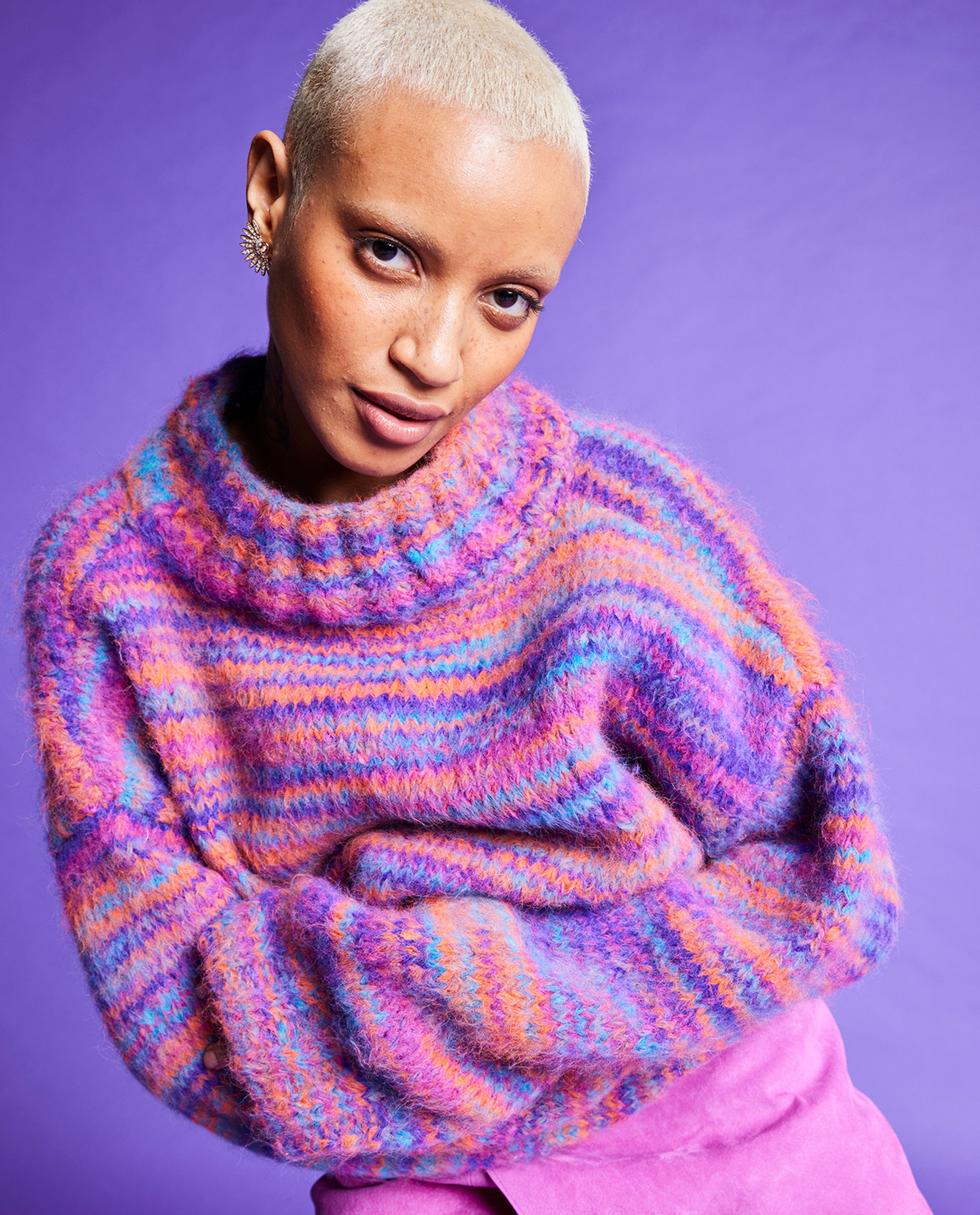 Modèle Pull Femme Marguerite