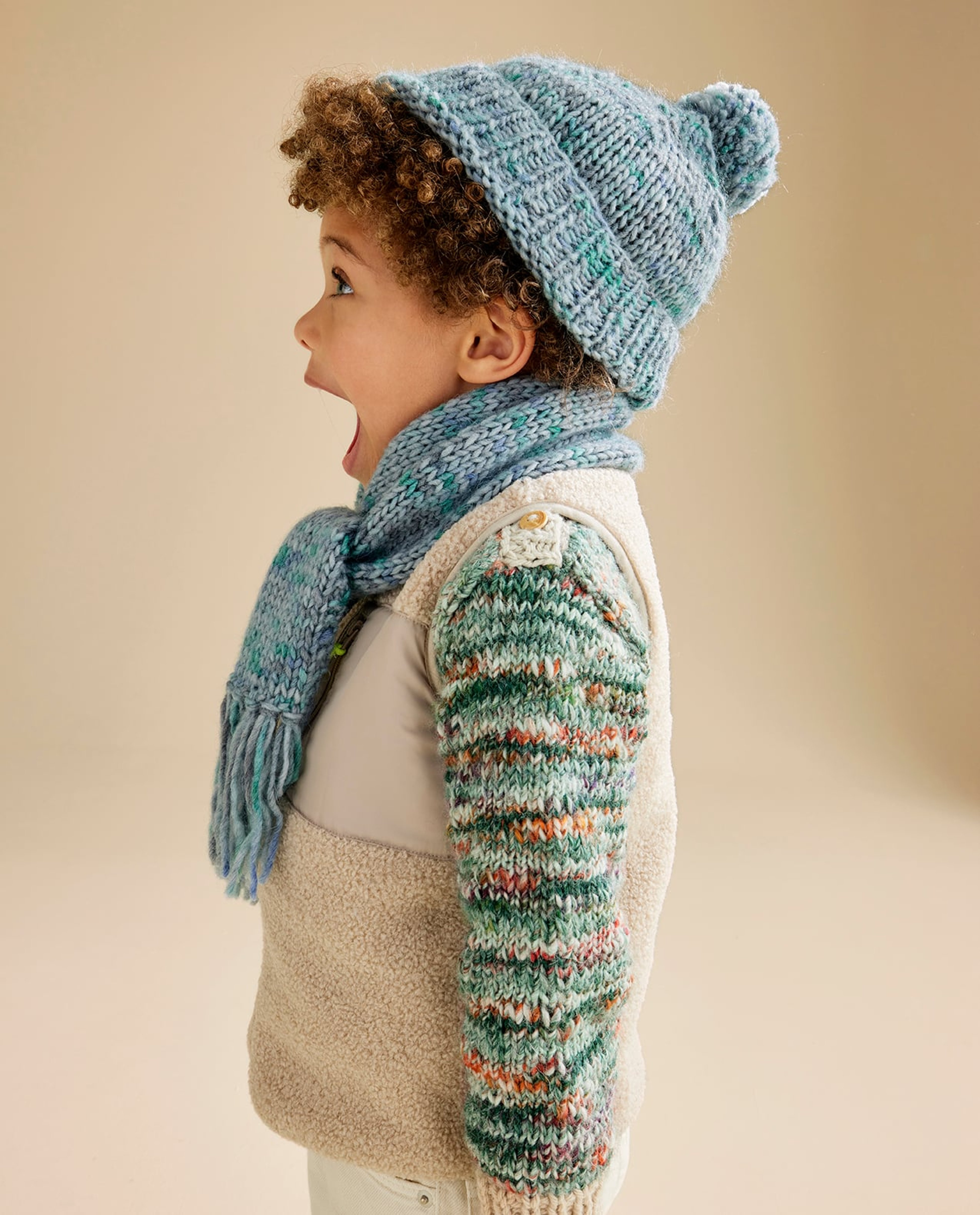 Boy's Hat and Scarf Pattern Piper