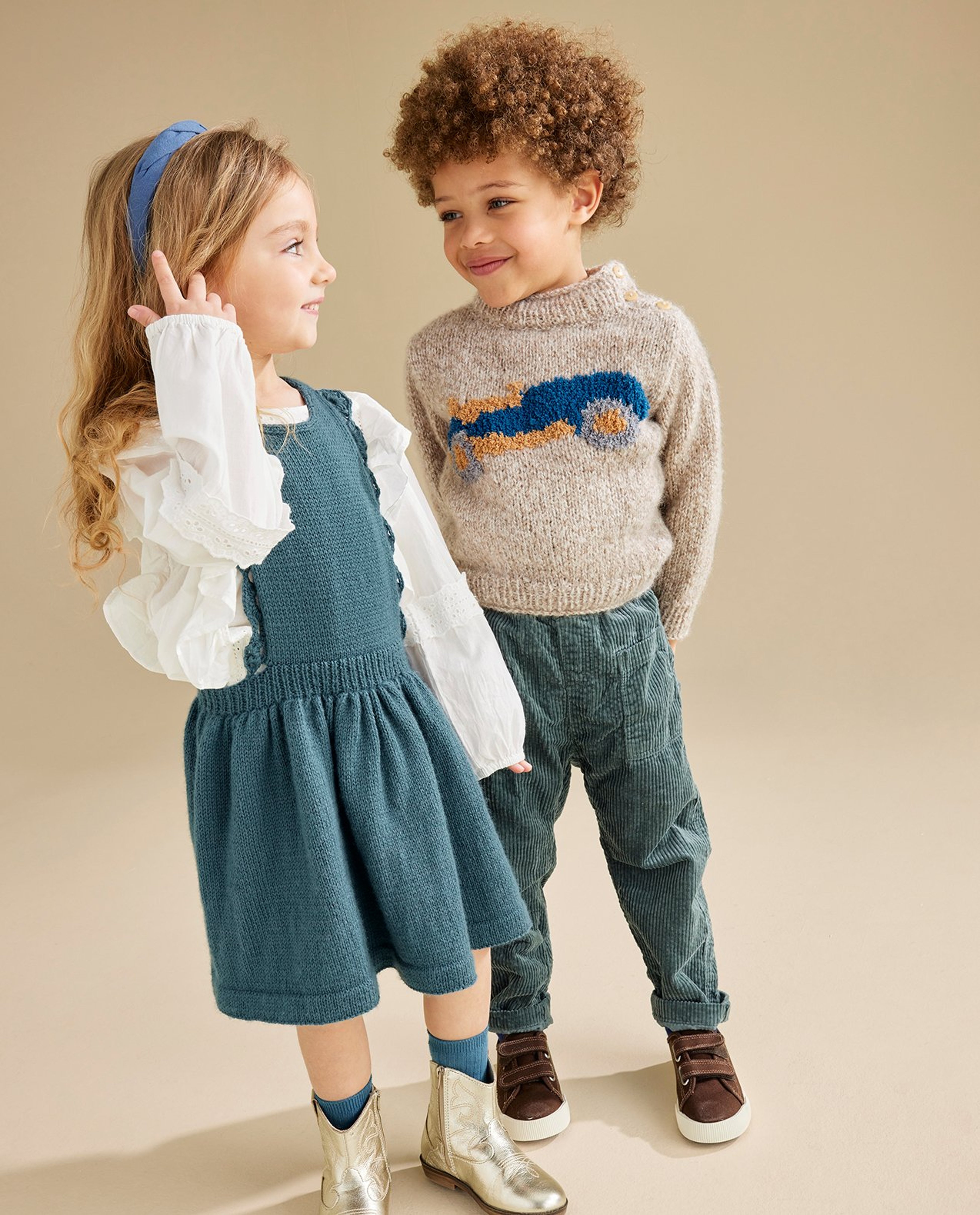 Modèle Robe Fille Pensée