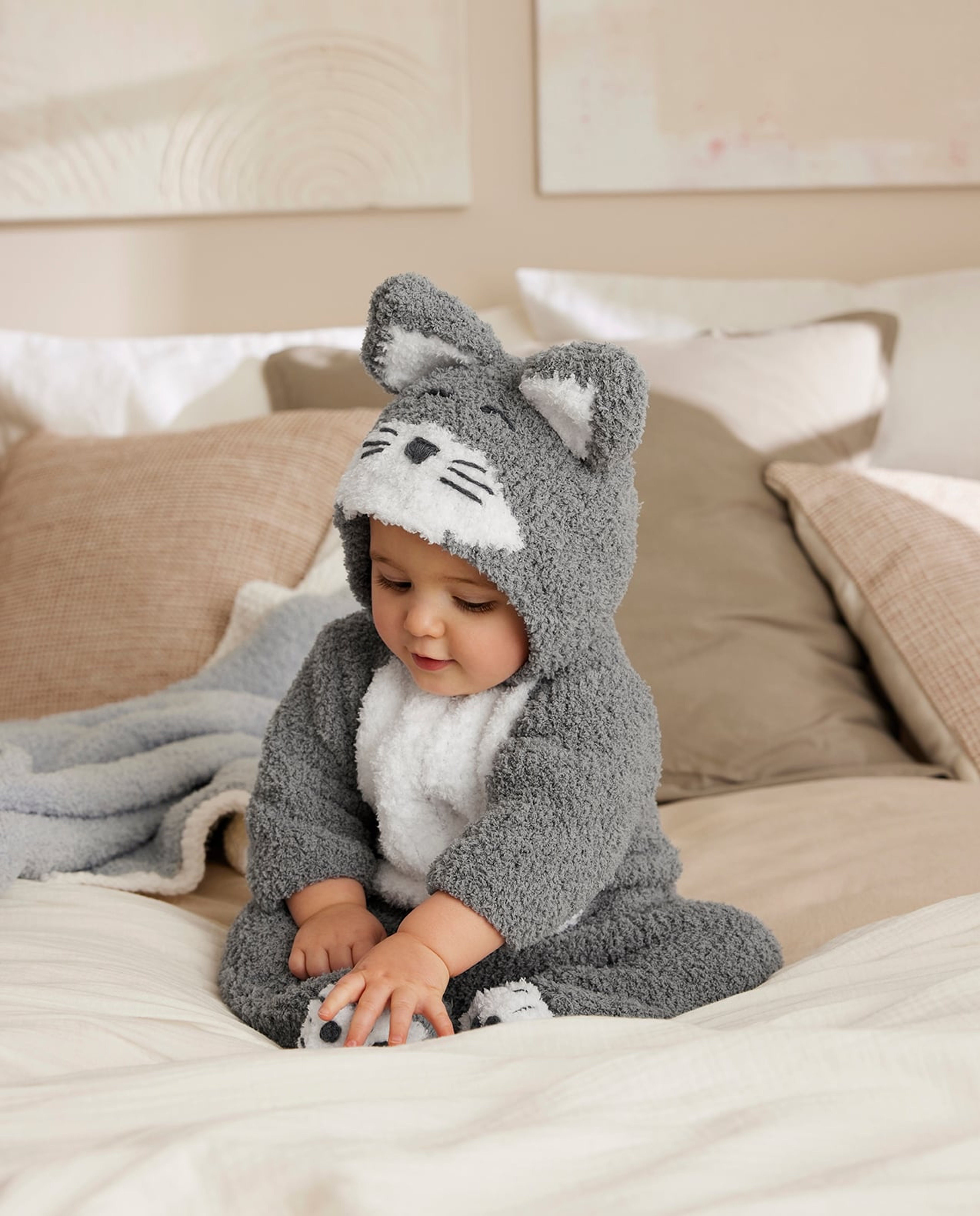 Lucette baby jumpsuit patroon