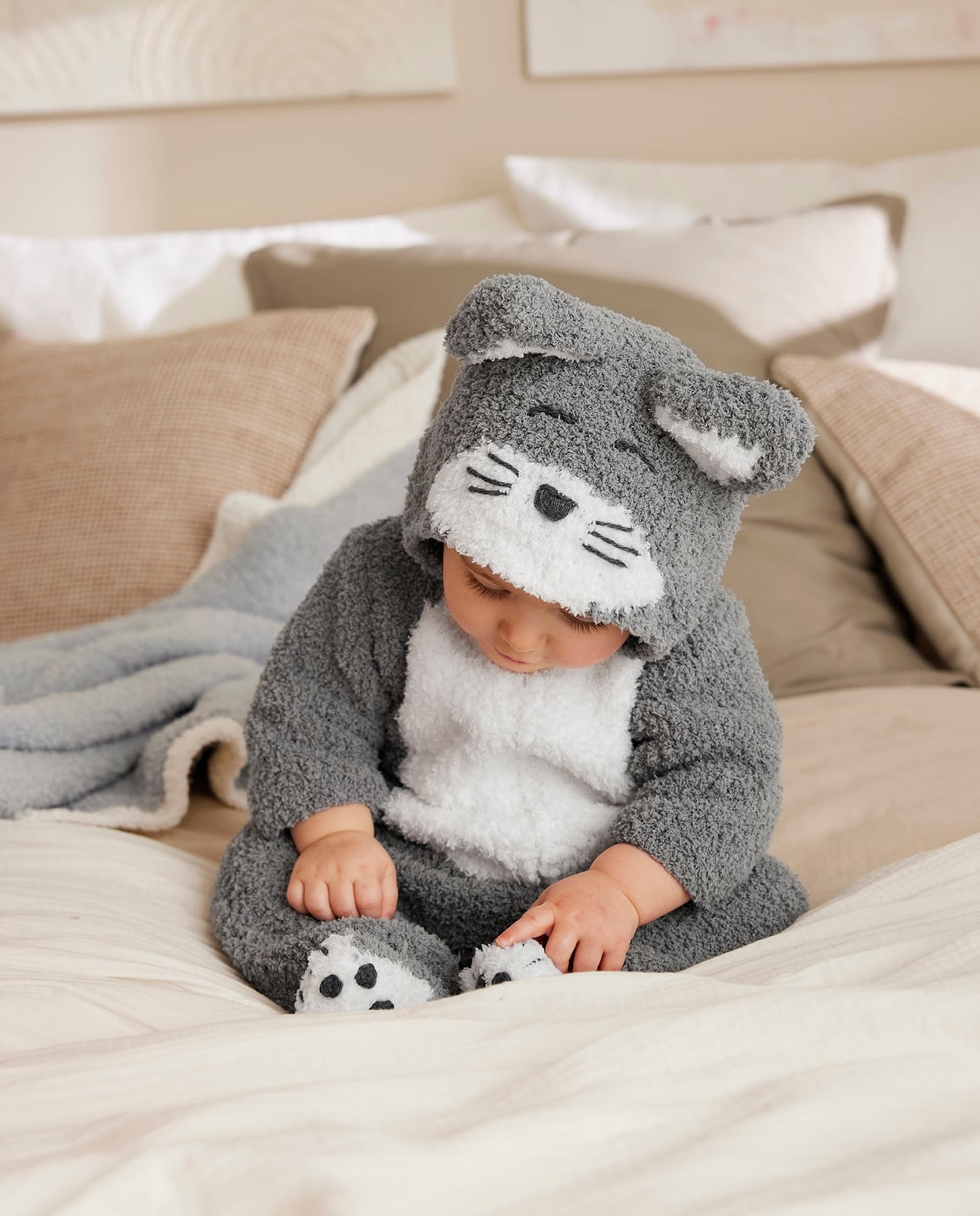 Lucette baby jumpsuit patroon