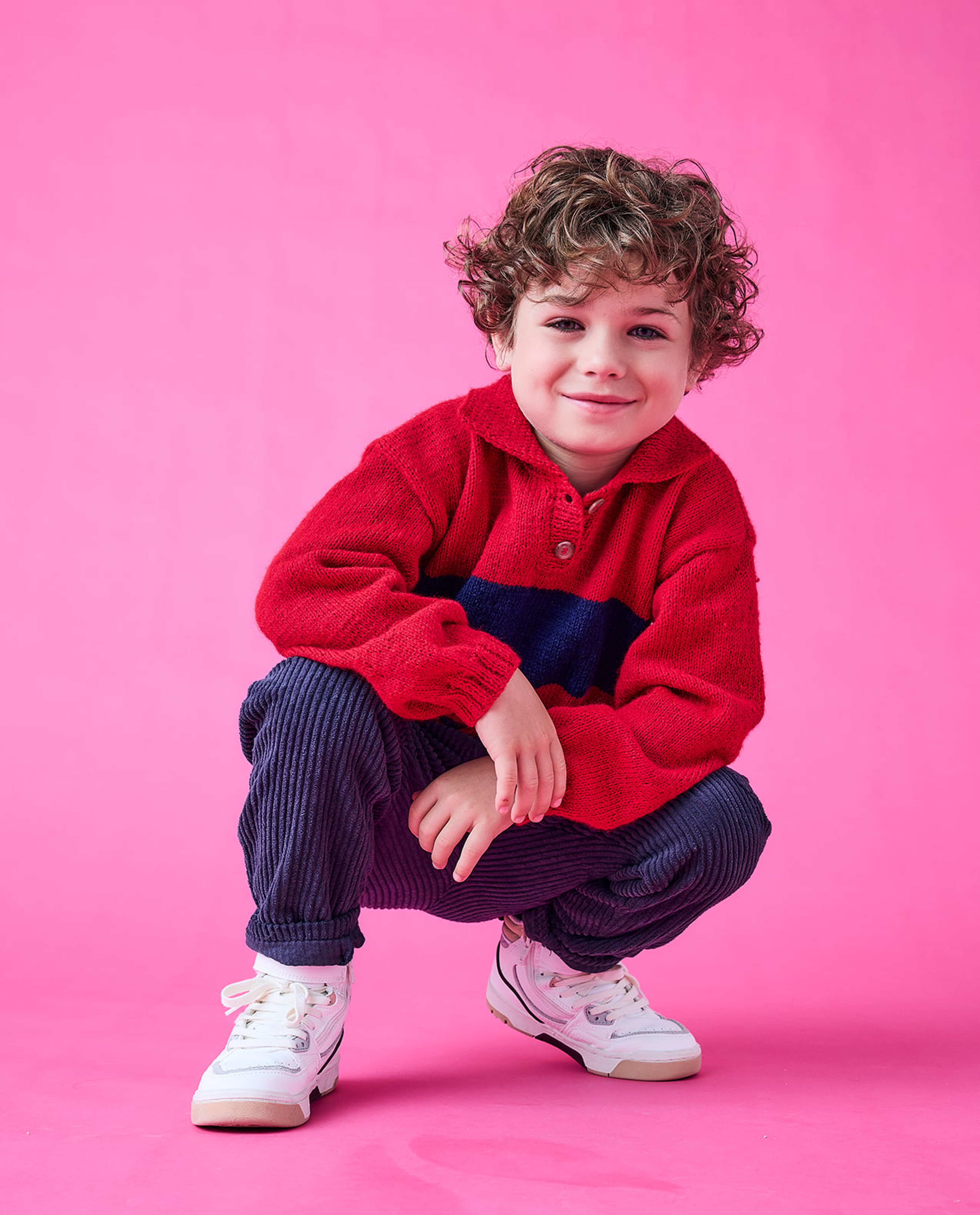 Modèle Pull Garçon Lynx