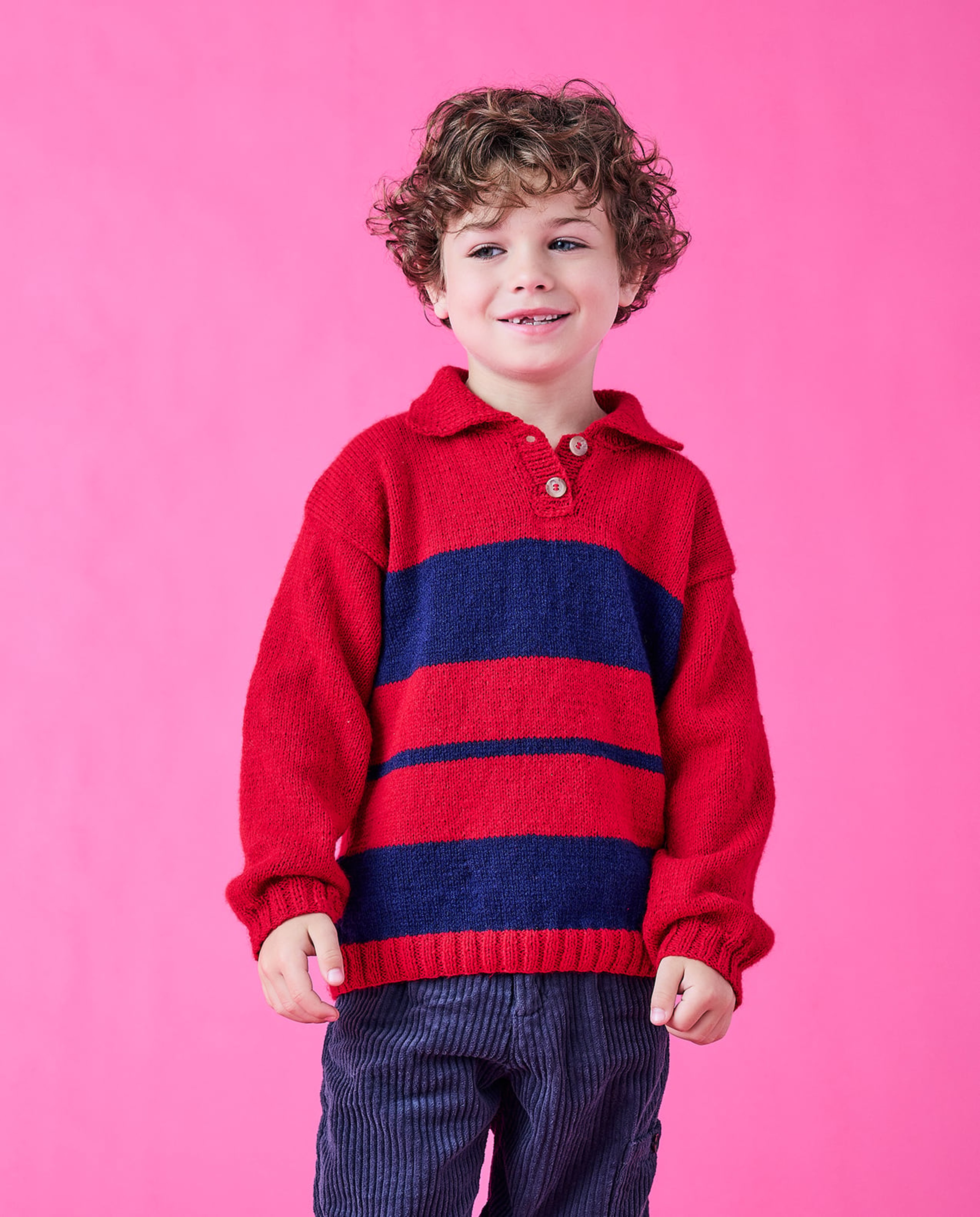 Modèle Pull Garçon Lynx