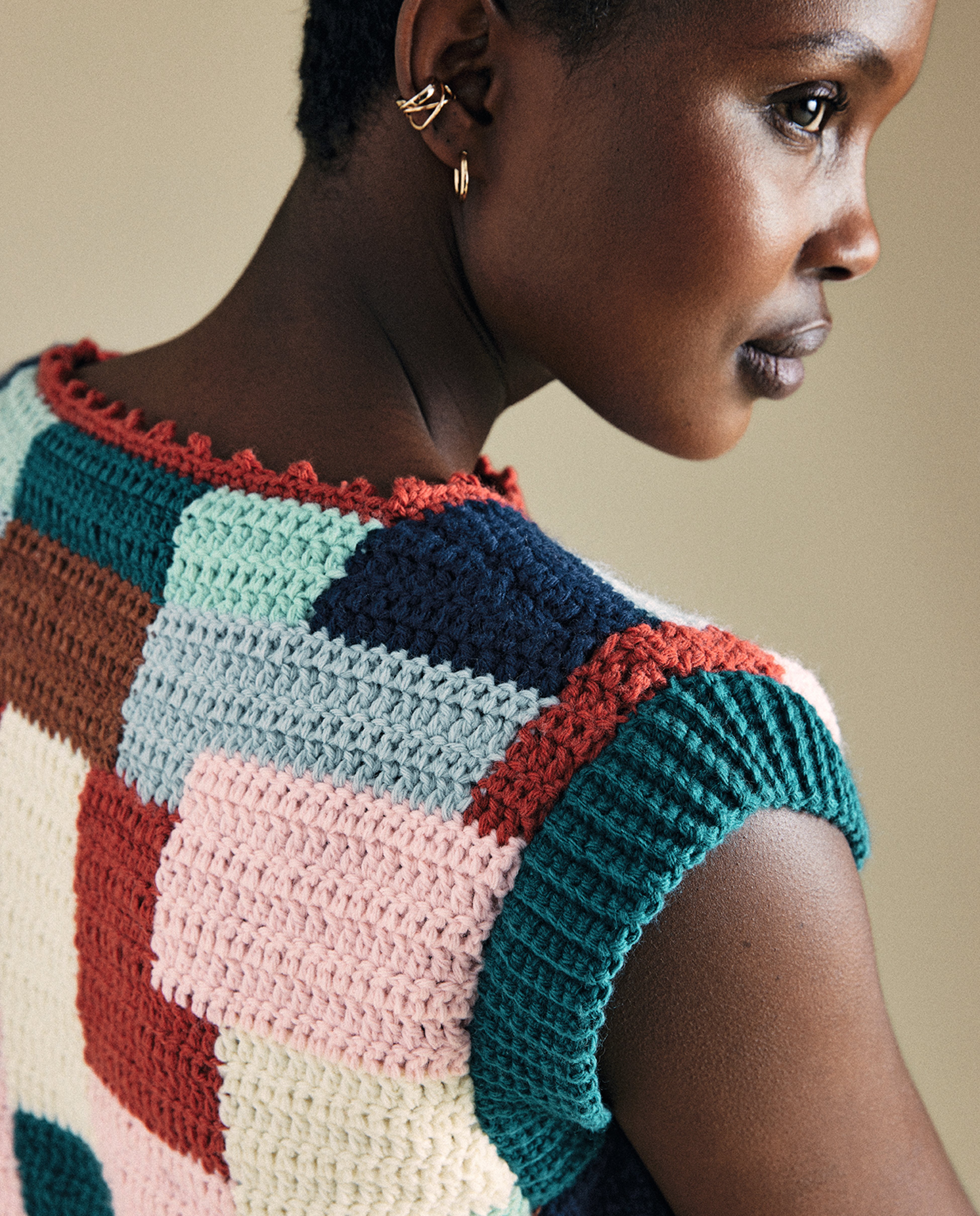 Modèle Pull Sans Manches Femme Rosabella