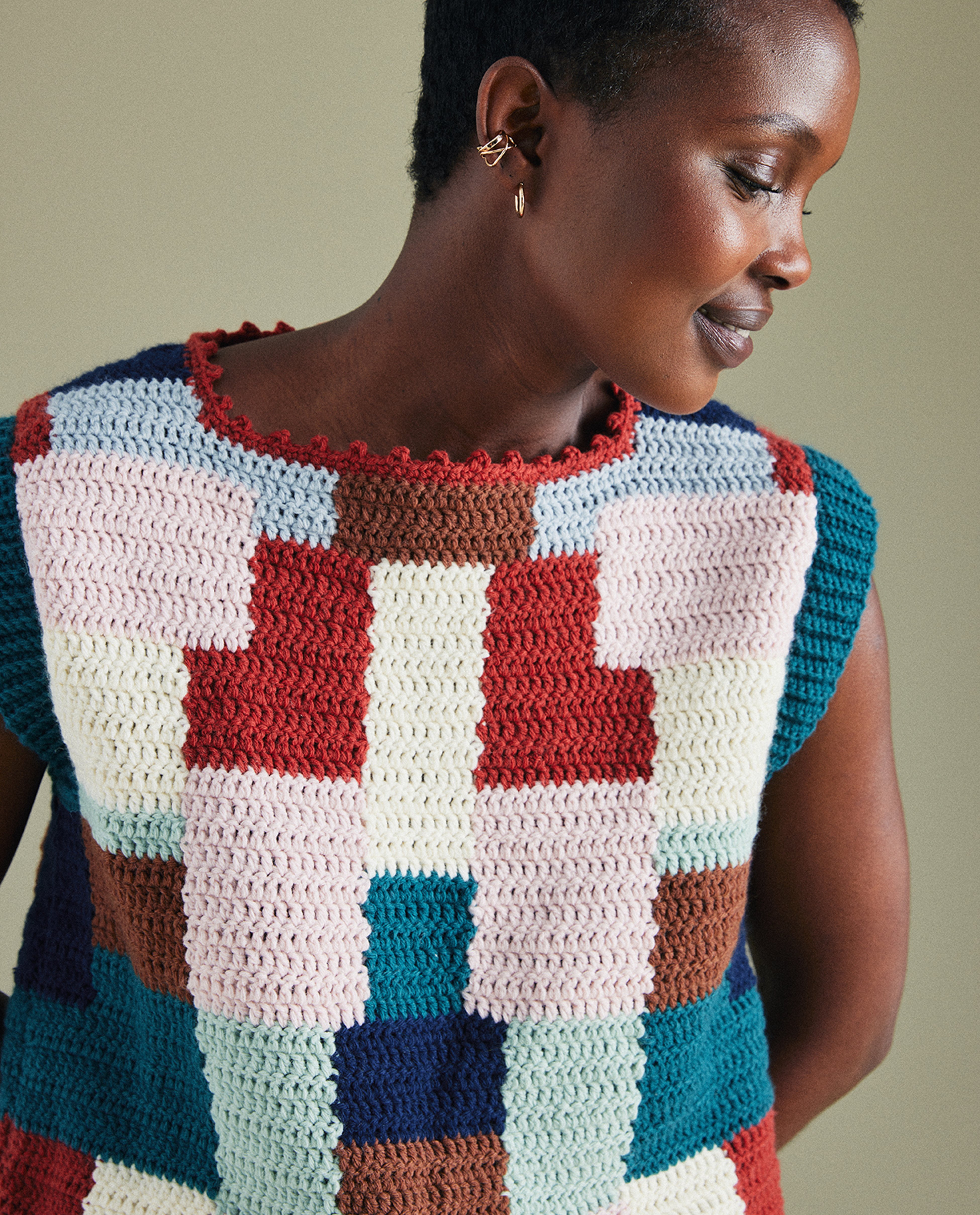 Modèle Pull Sans Manches Femme Rosabella