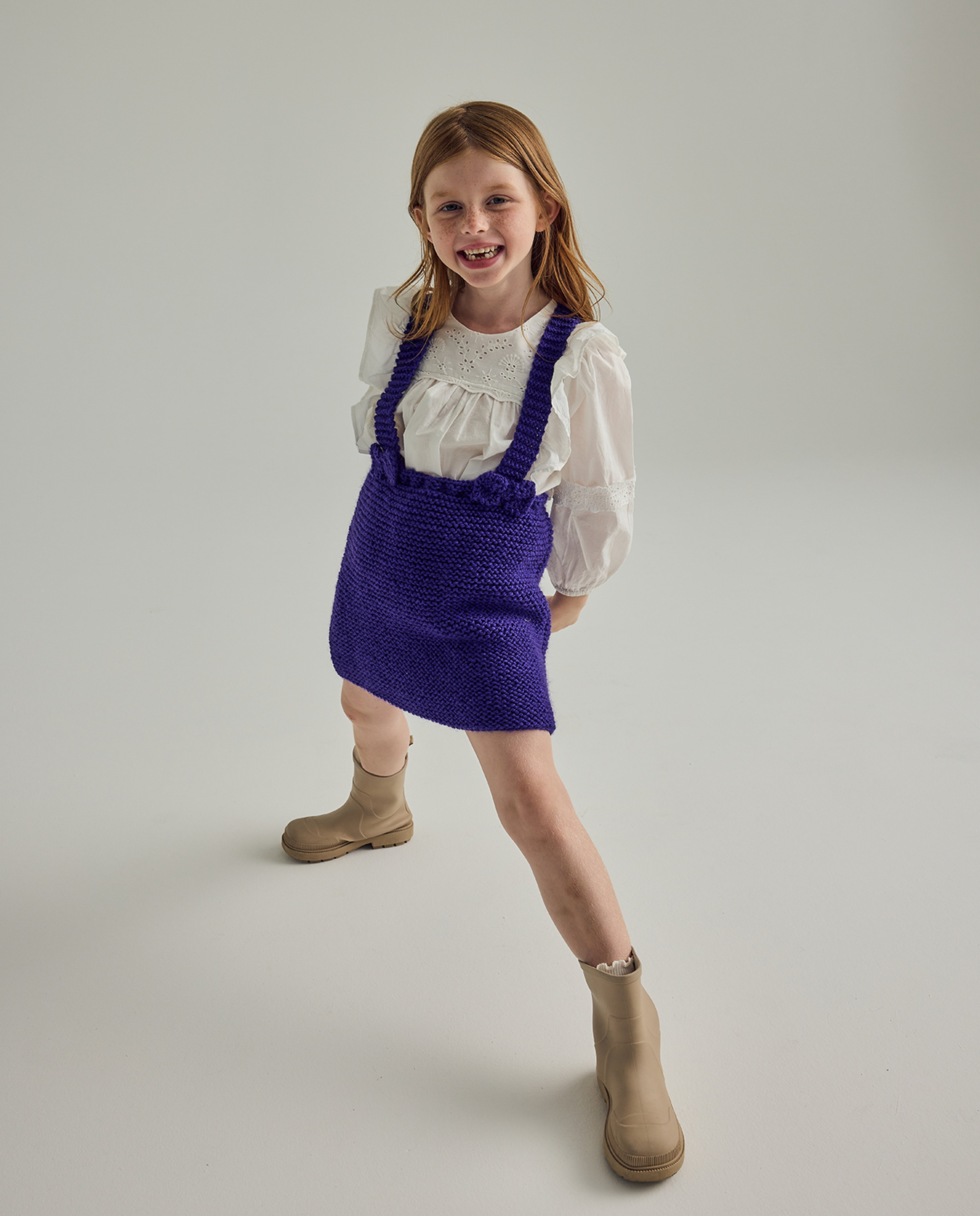 Modèle Jupe Fille Camélia