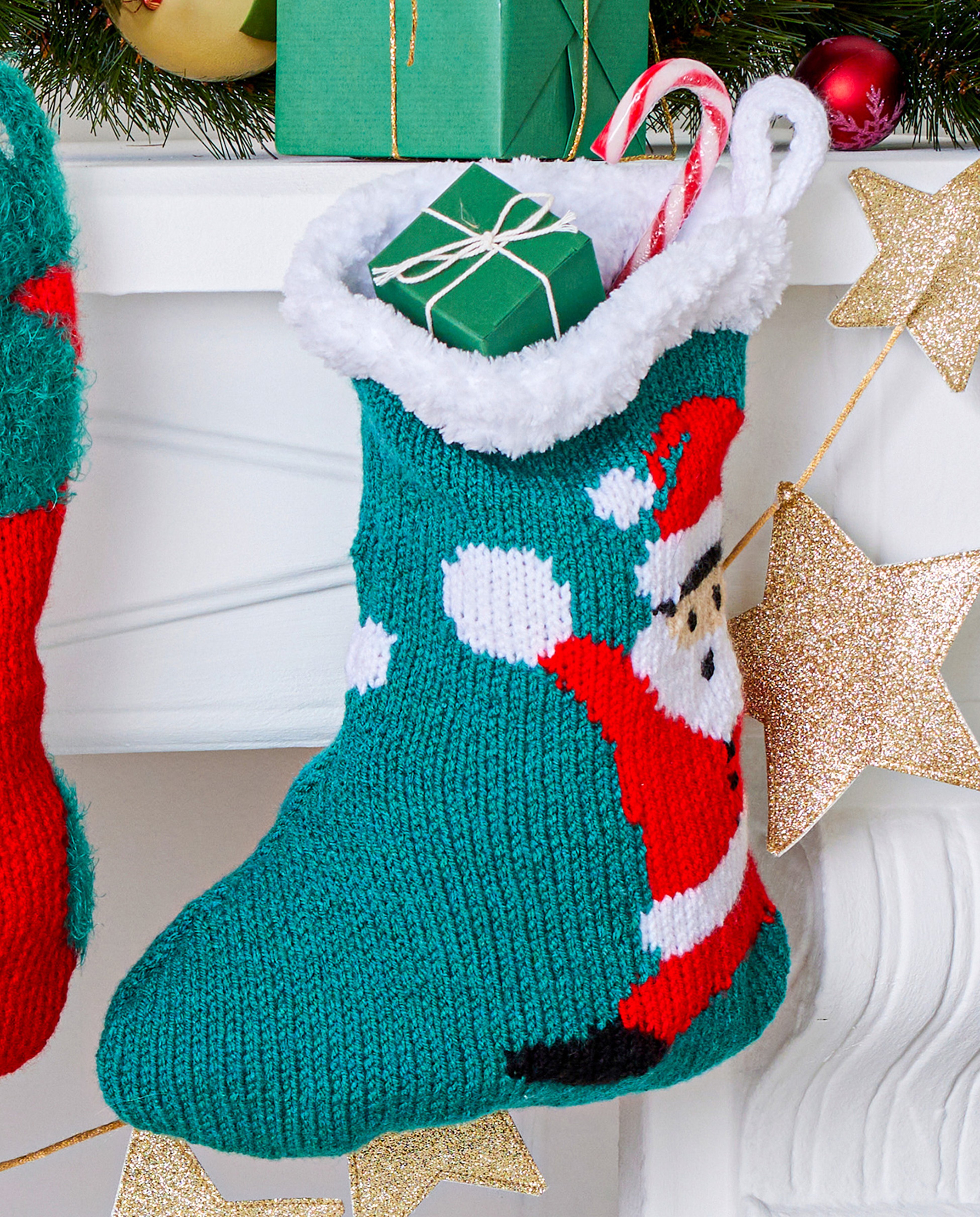 Modèle Chaussettes Déco Santa