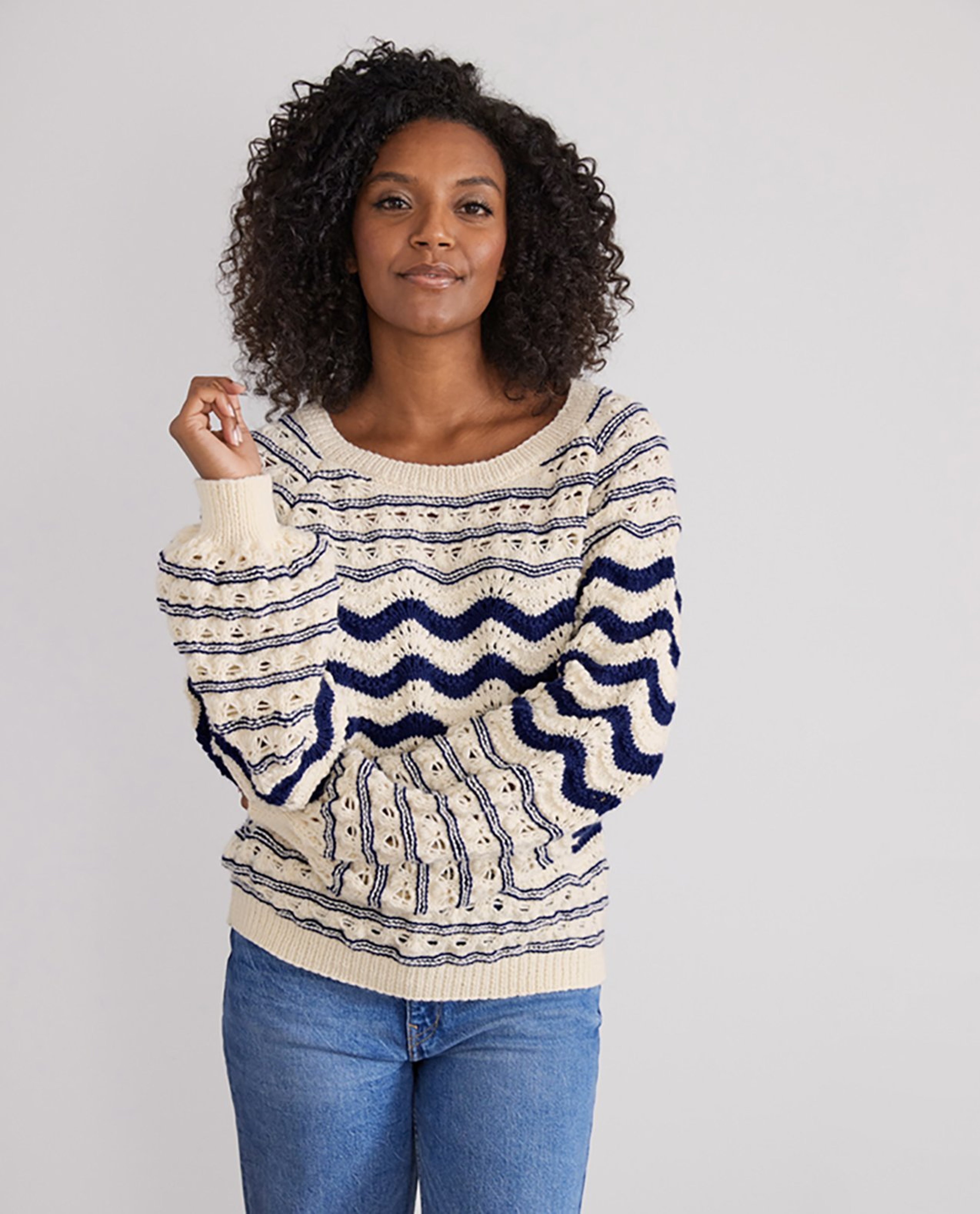 Modèle Pull Femme Iris