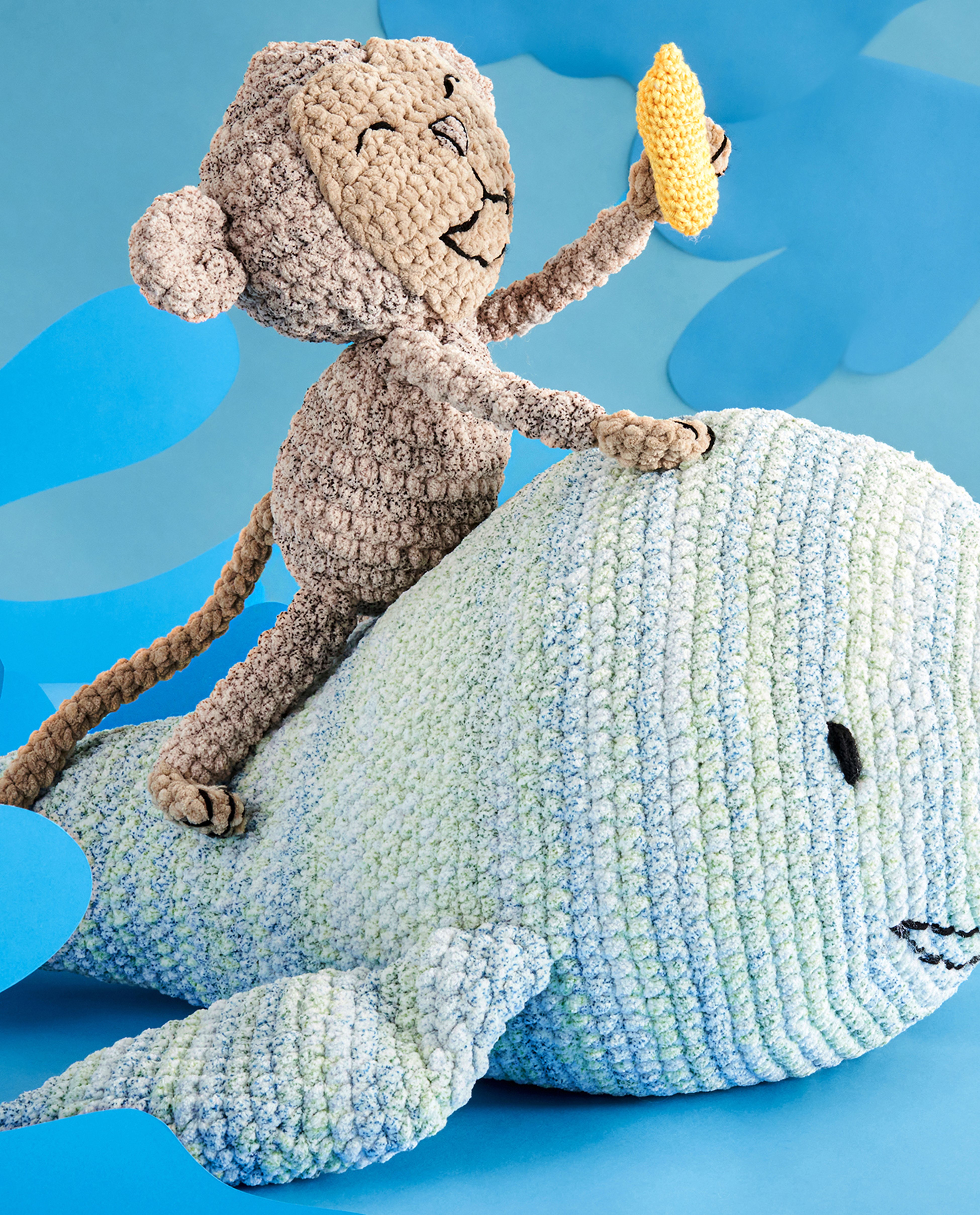 Amigurumi Patroon Nelson de Aap