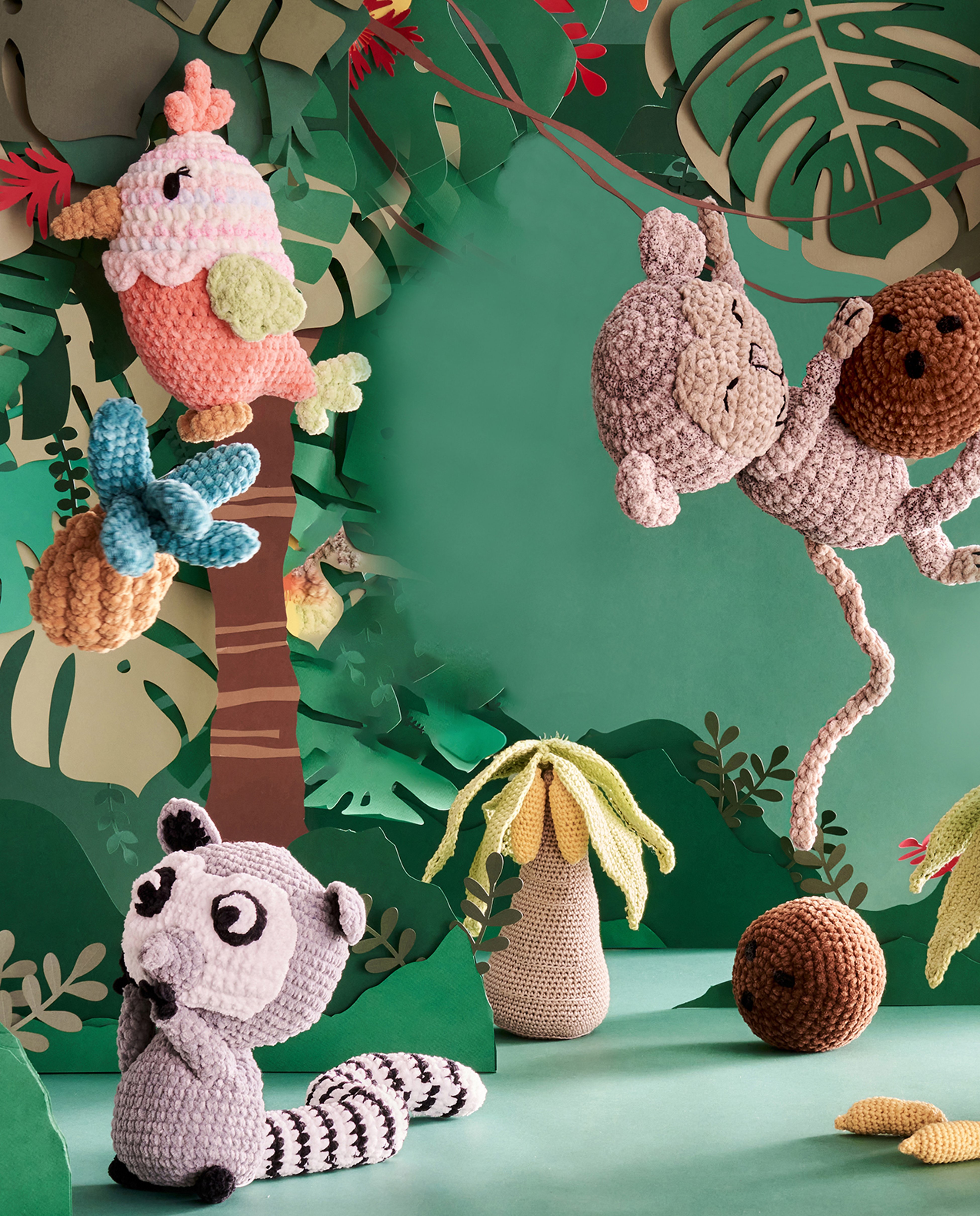 Tropische Fruit Amigurumi Patronen