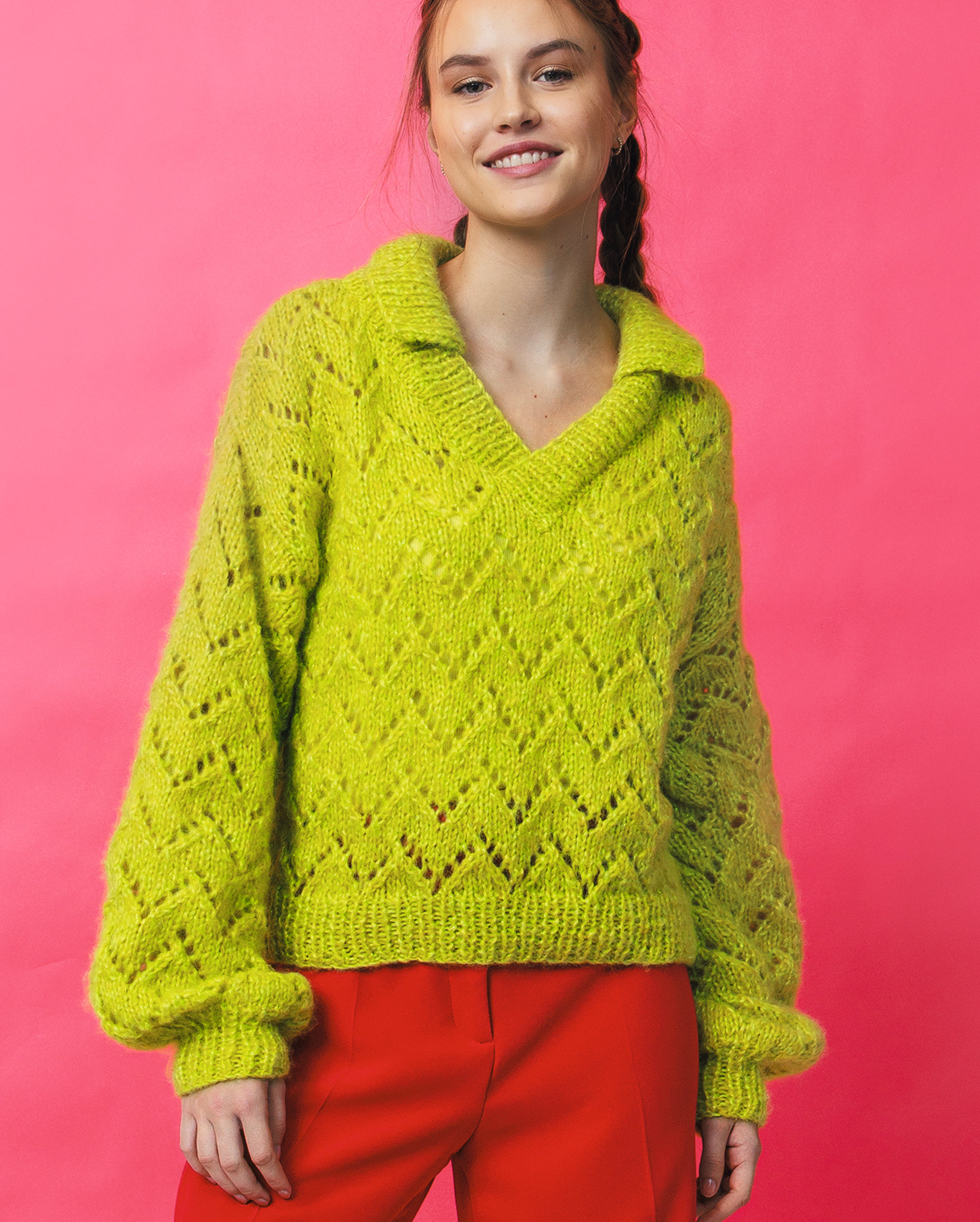 Modèle Pull Femme Yuzu