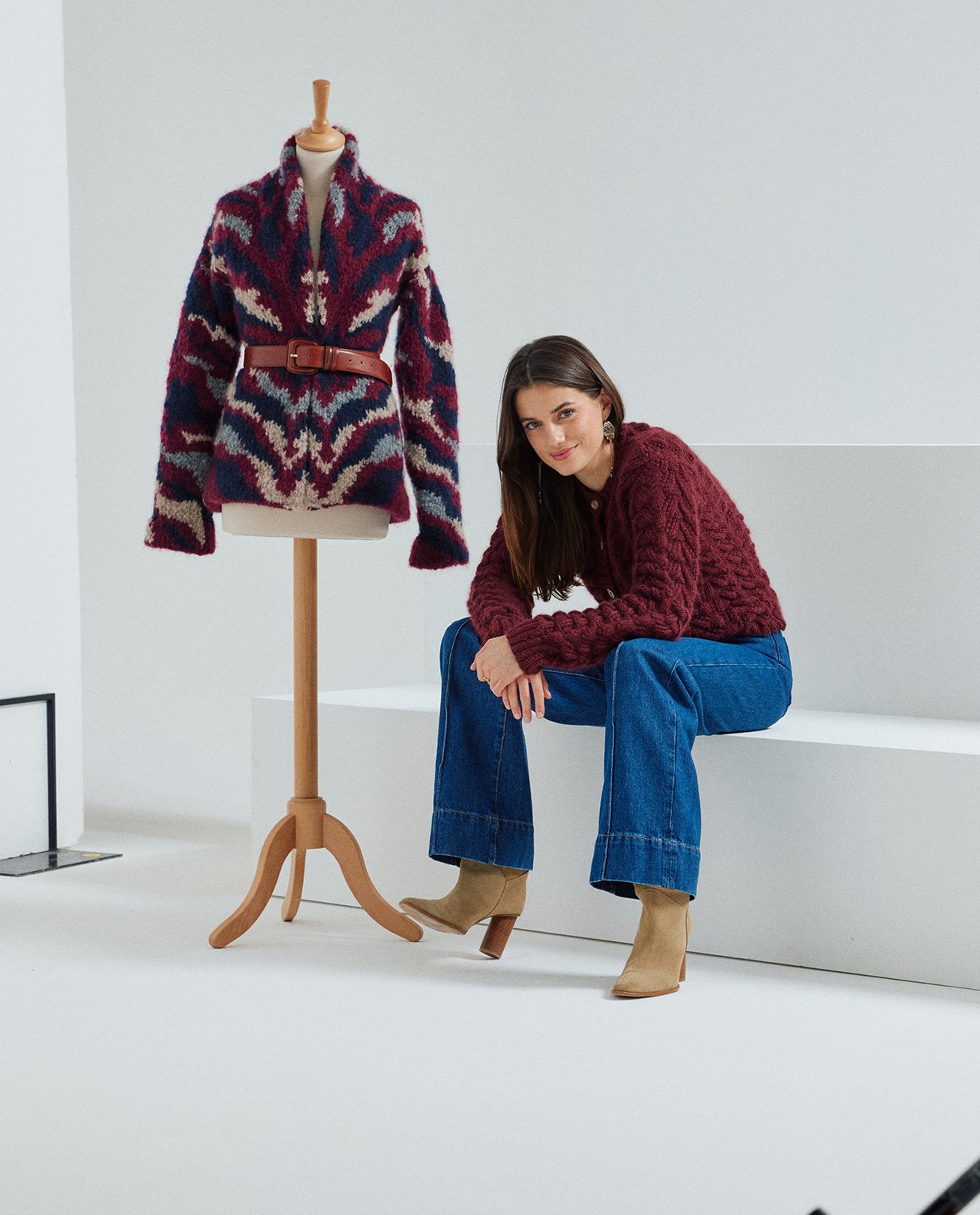 Modèle Gilet Femme Angie