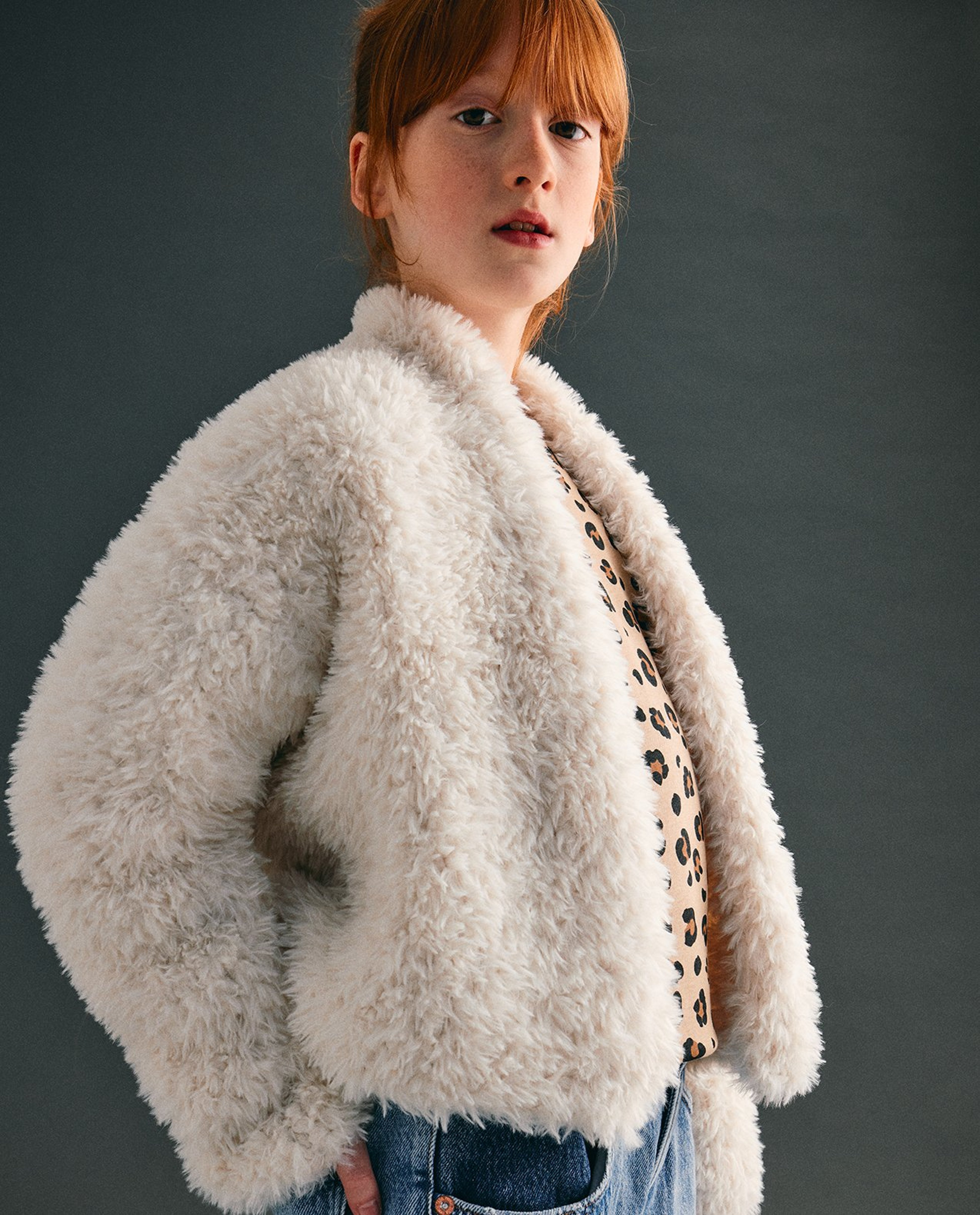 Model Meisjesvest Cathy