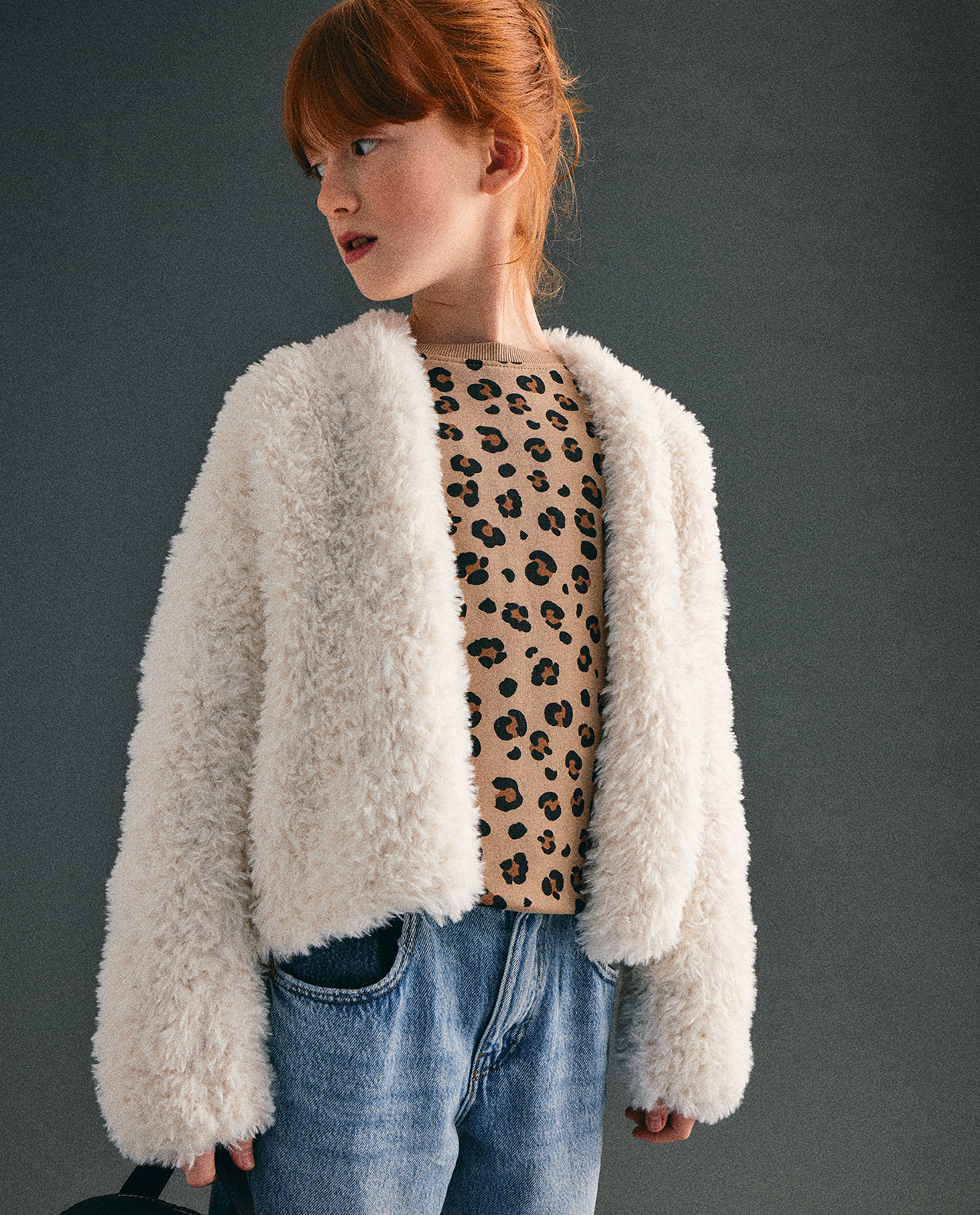 Model Meisjesvest Cathy