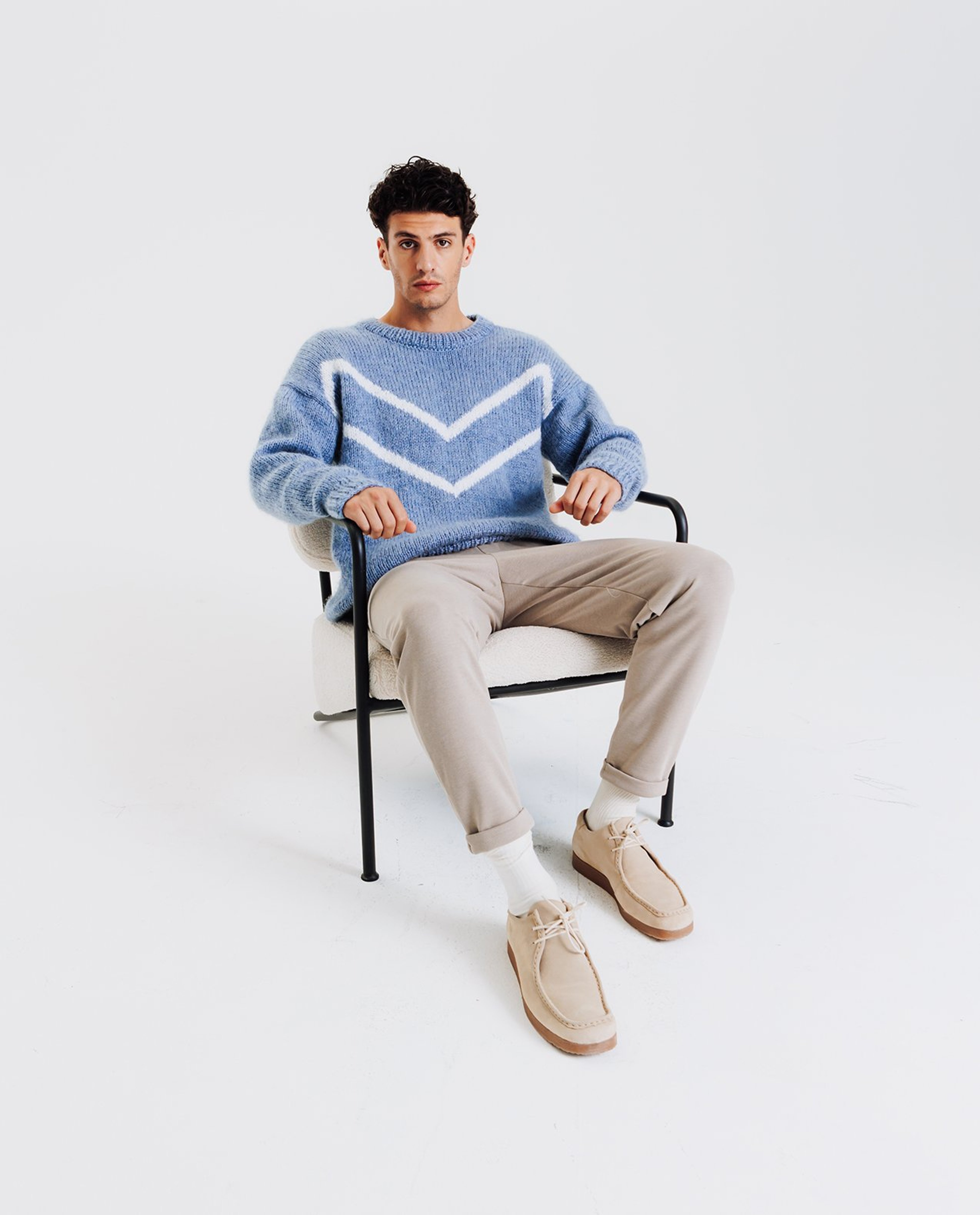 Modèle Pull Homme Montagne