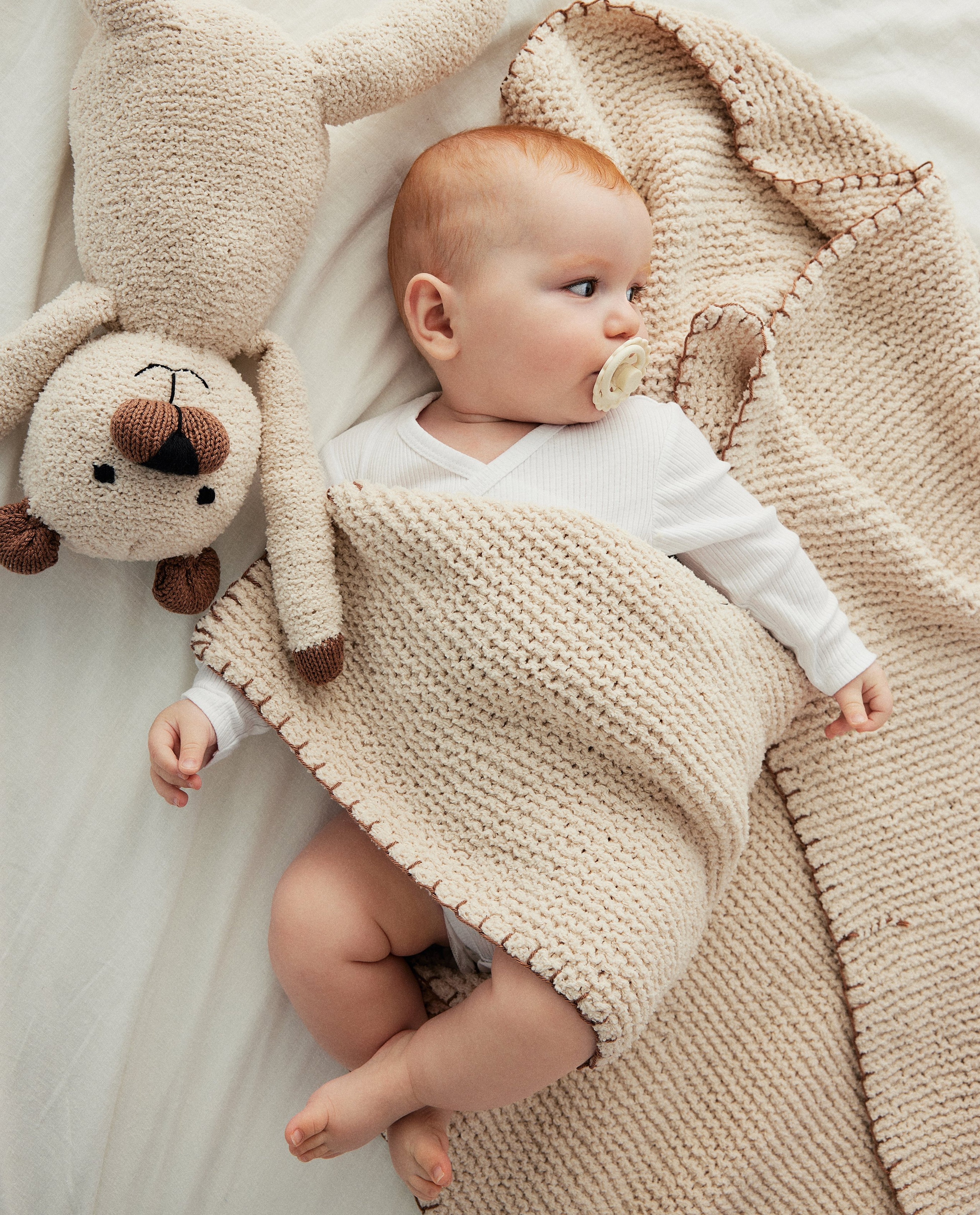 Modèle Couverture Ours Layette Bernett