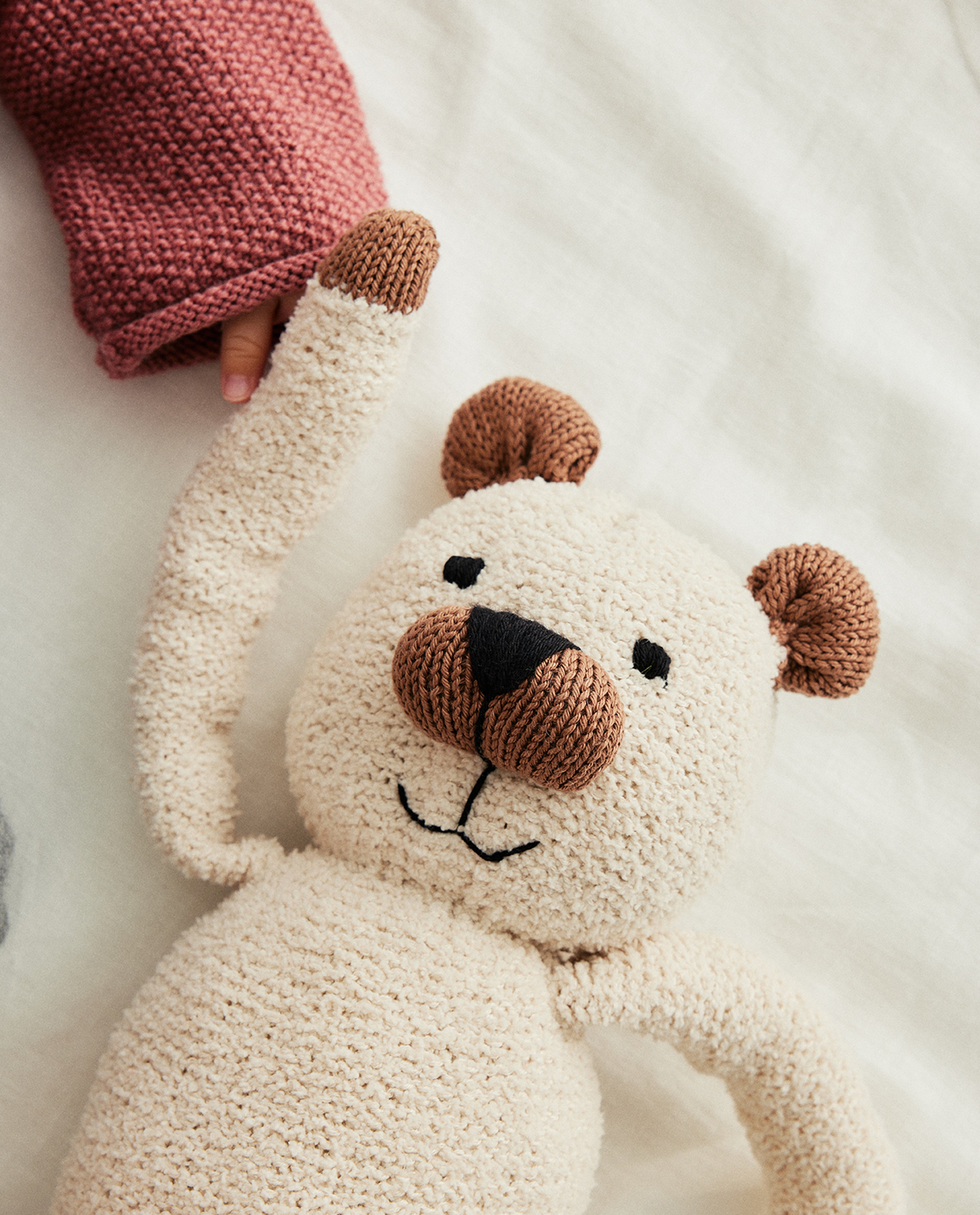 Bernett Baby Blanket Bear Pattern