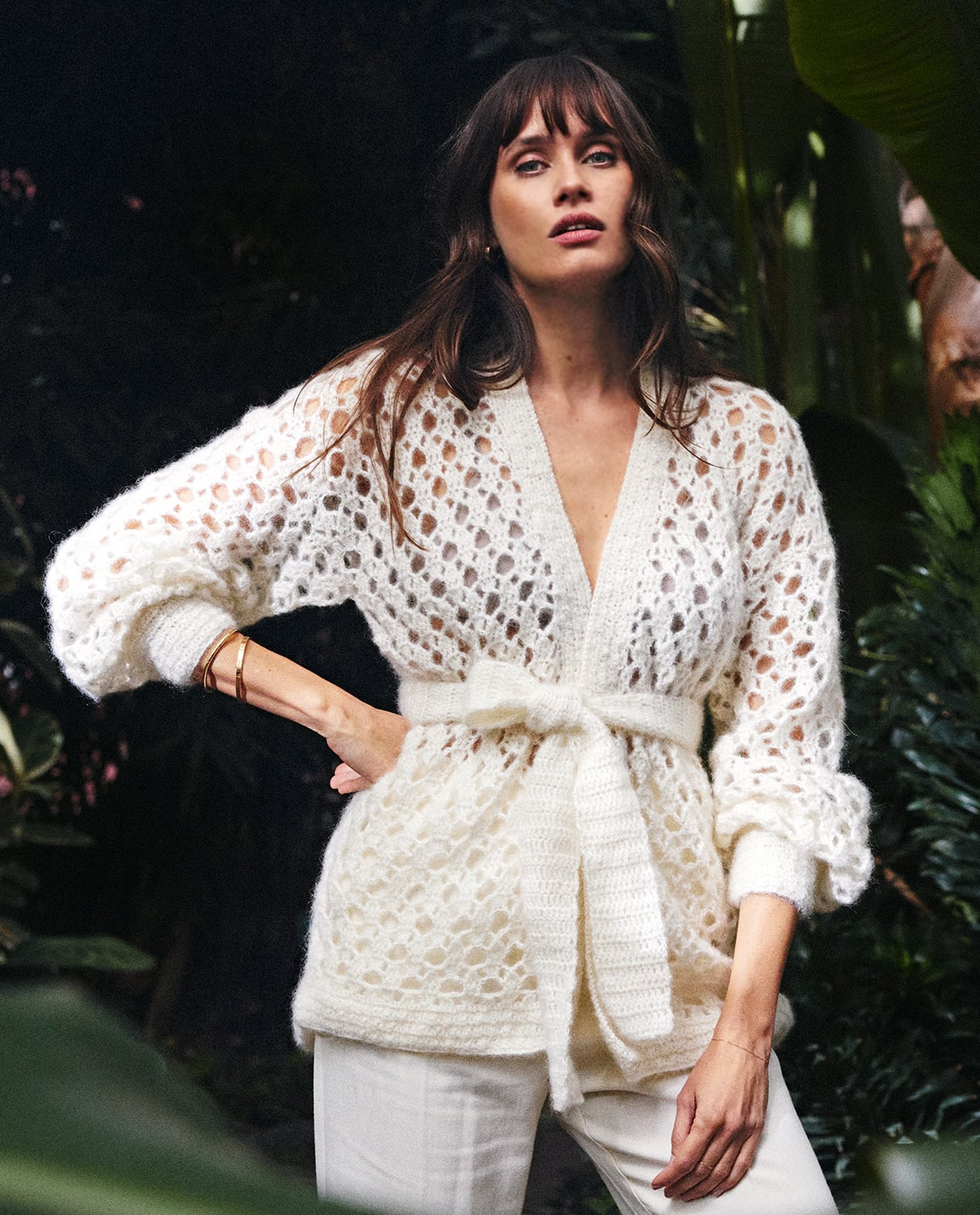 Women's Cardigan Model Emilie