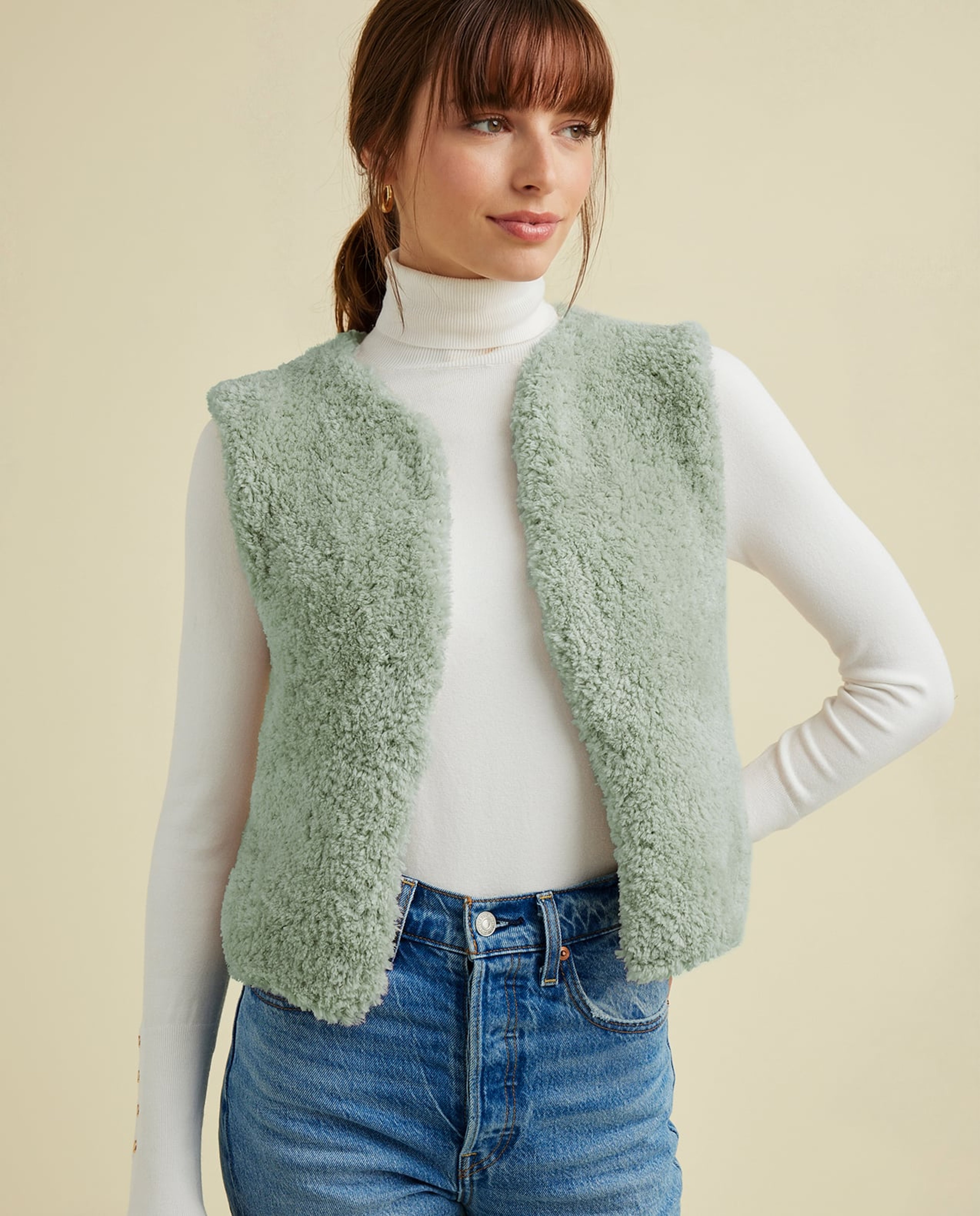 Modèle Gilet Sans Manches Marty