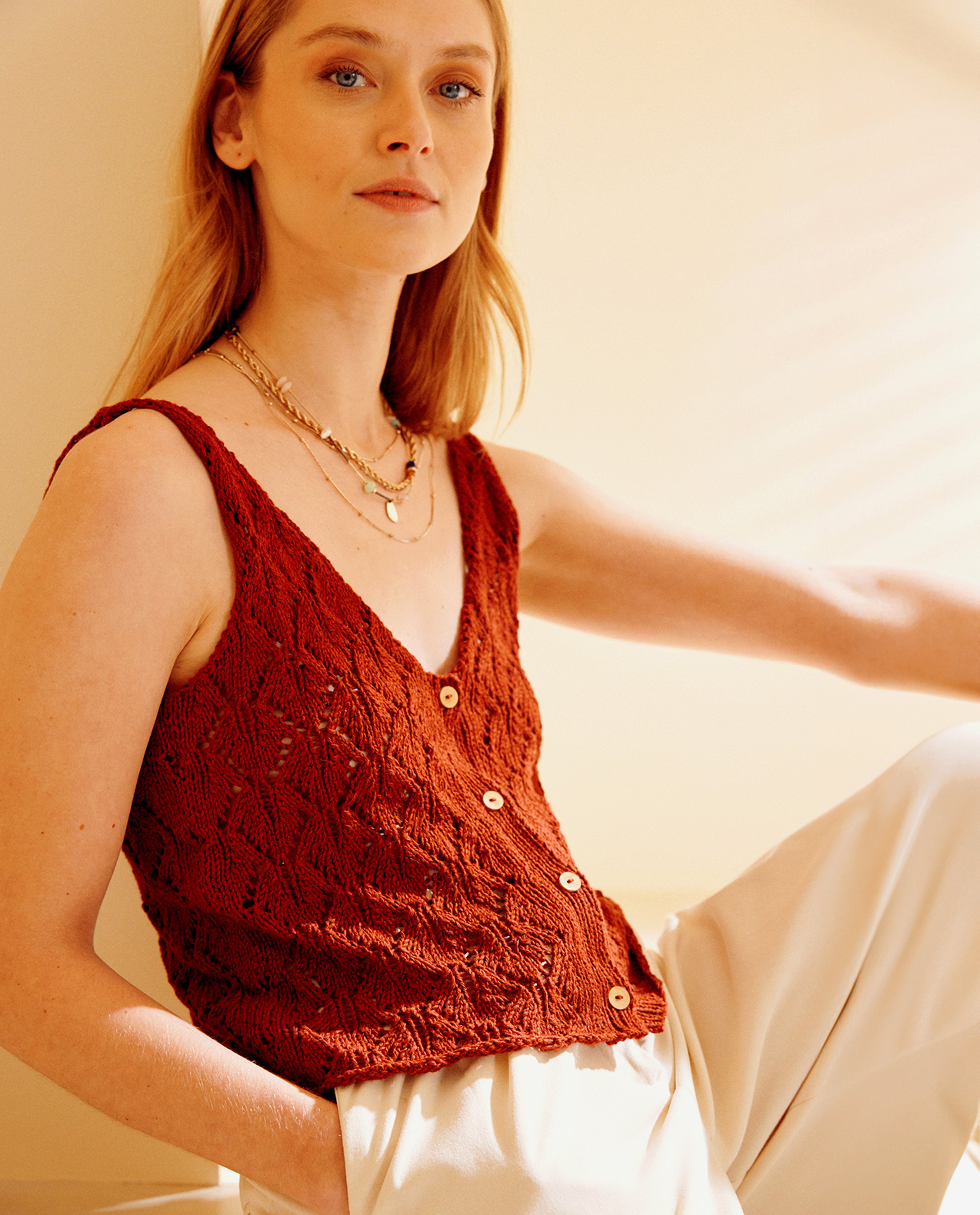 Modèle Débardeur Femme Helga