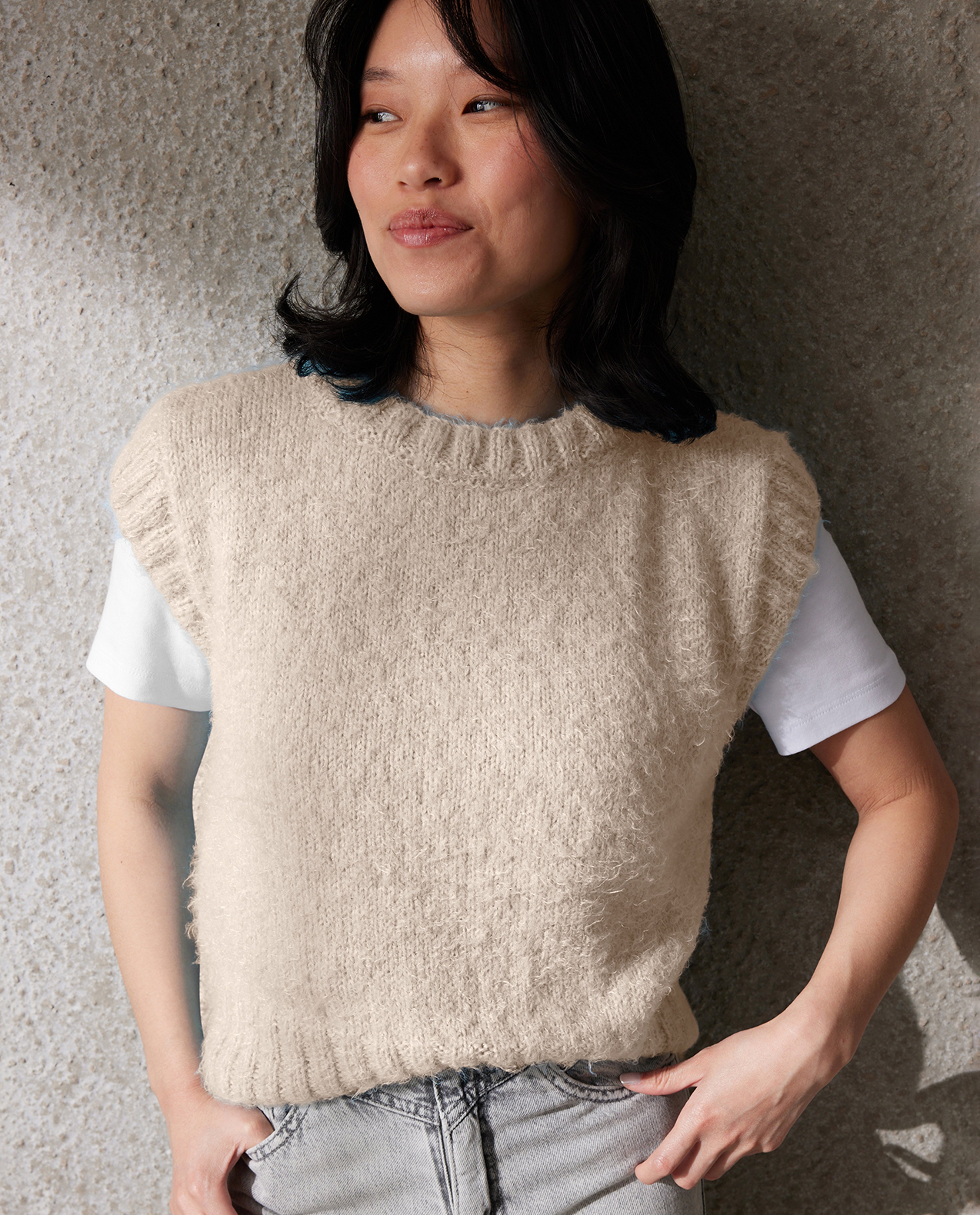 Modèle Pull Sans Manches Bruni