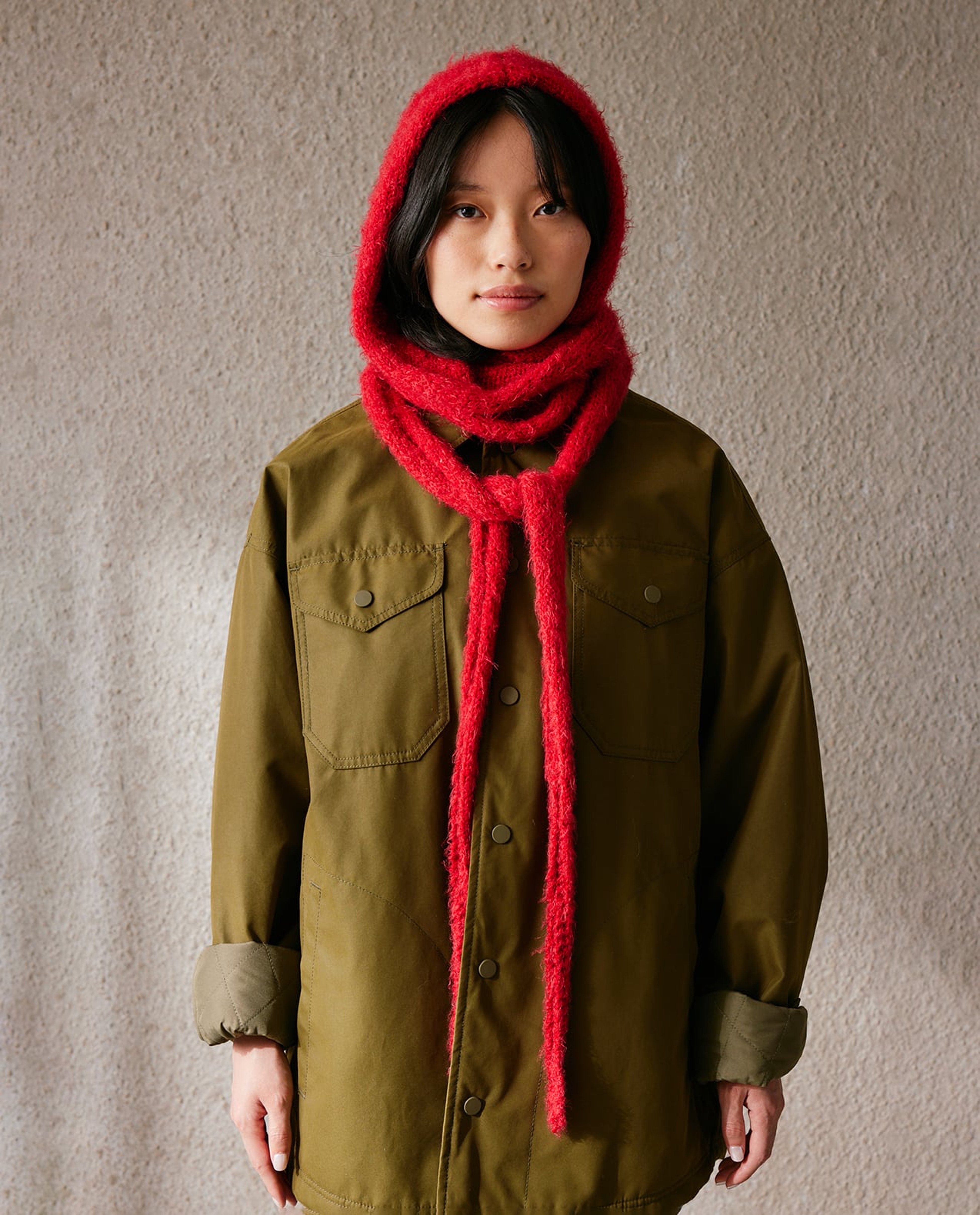 Modèle Echarpe Capuche Bryton