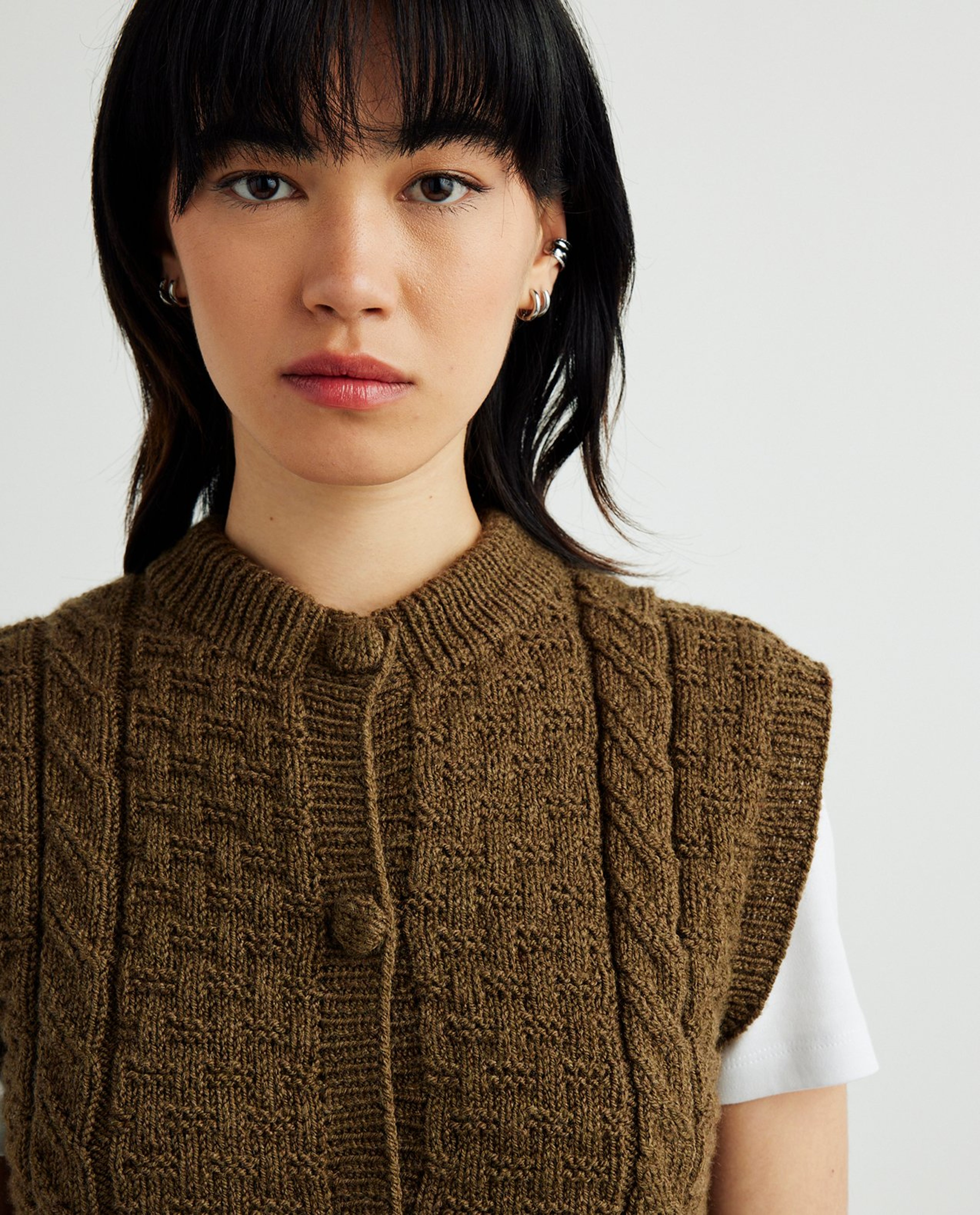 Modèle Gilet Femme Sans Manches Liv