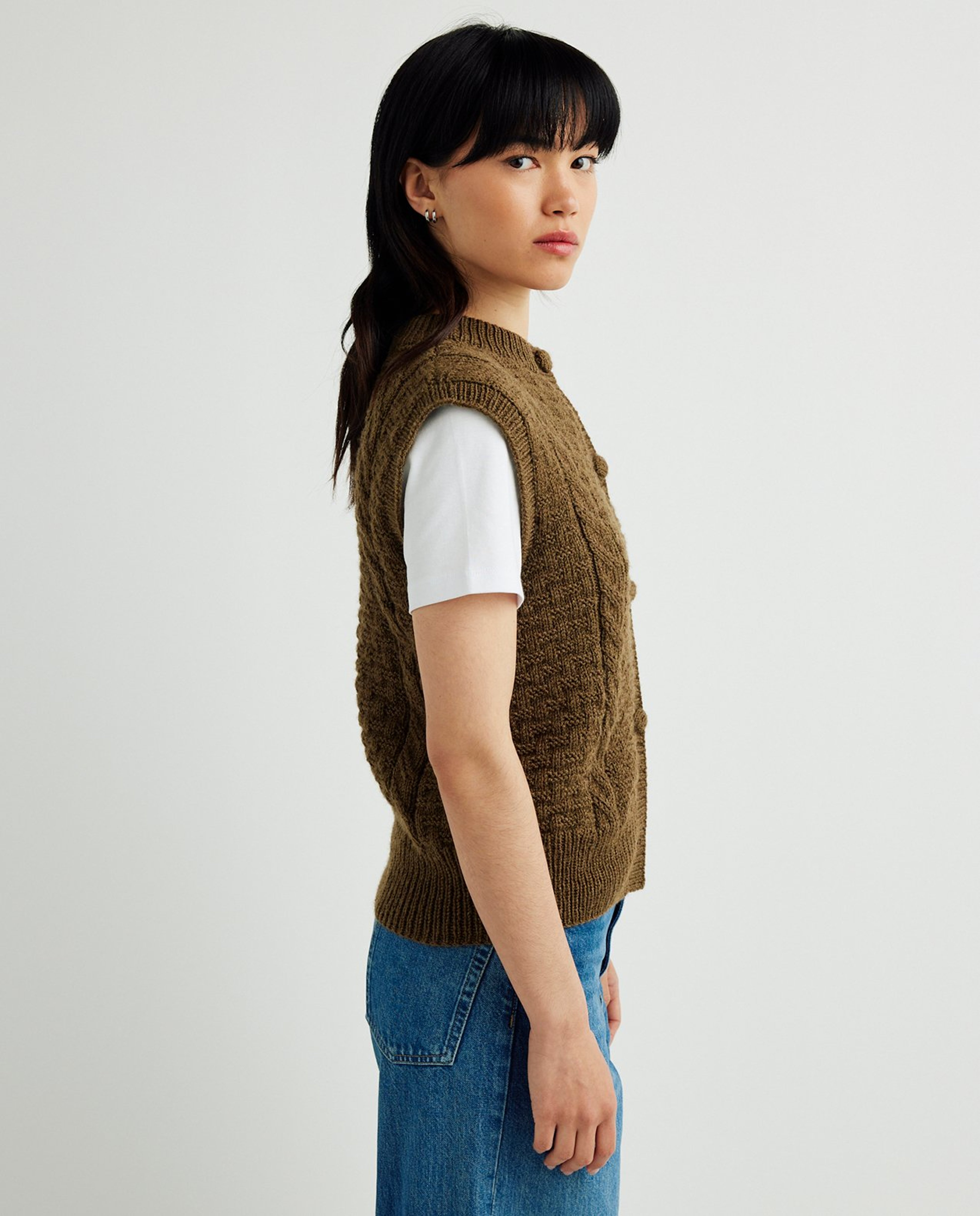 Modèle Gilet Femme Sans Manches Liv