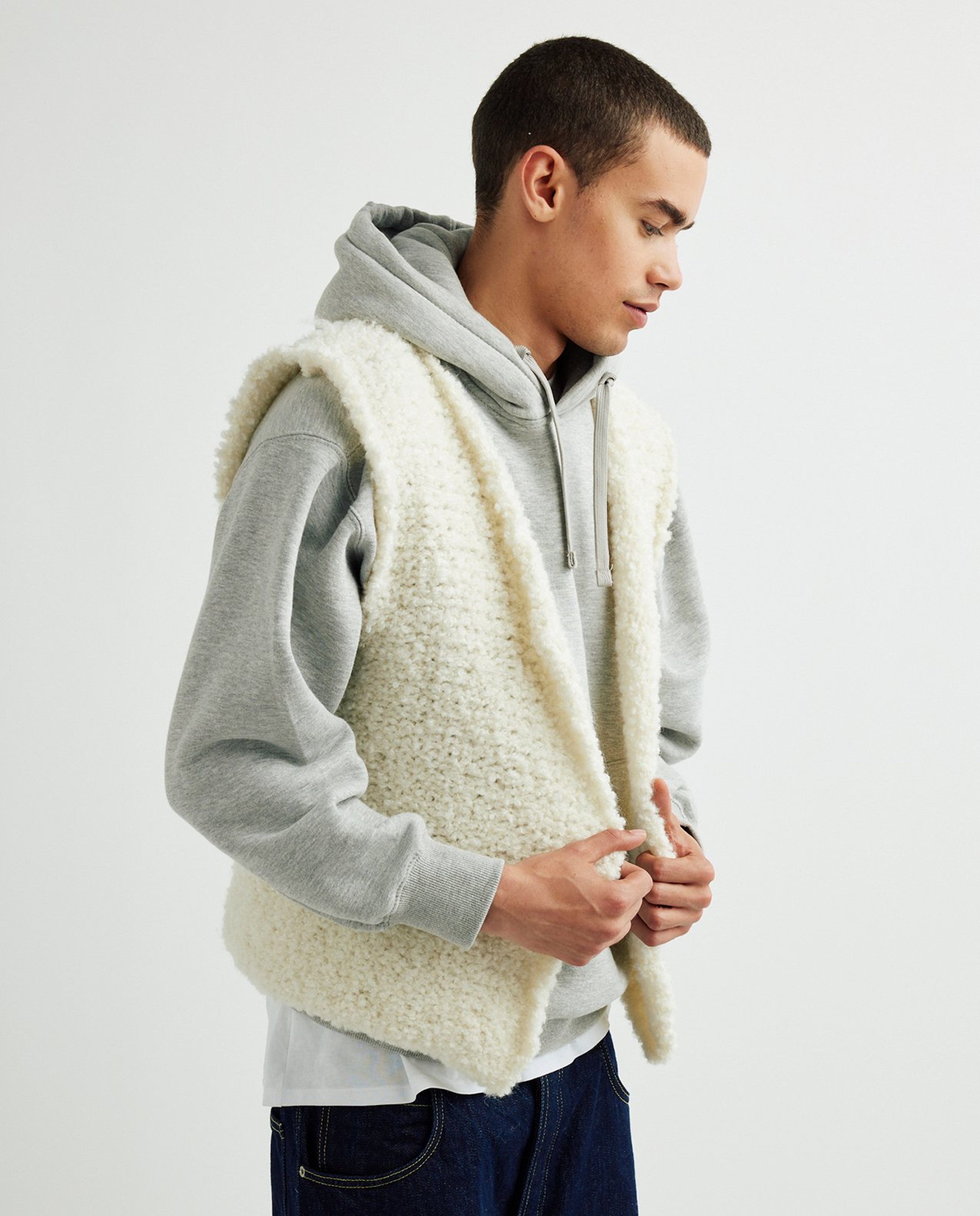 Model Mouwloos Vest Ollé