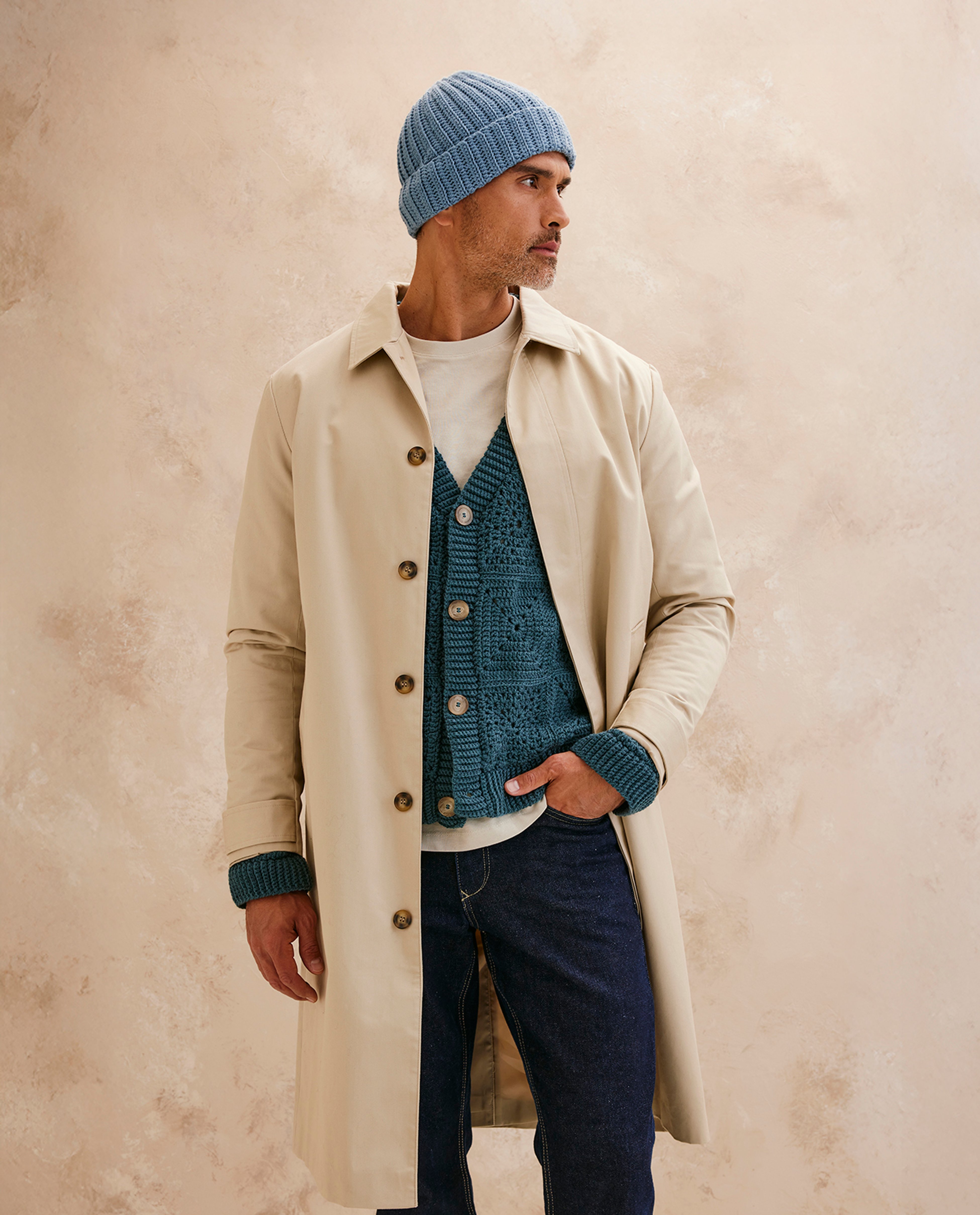 Modèle Cardigan Homme Rubben