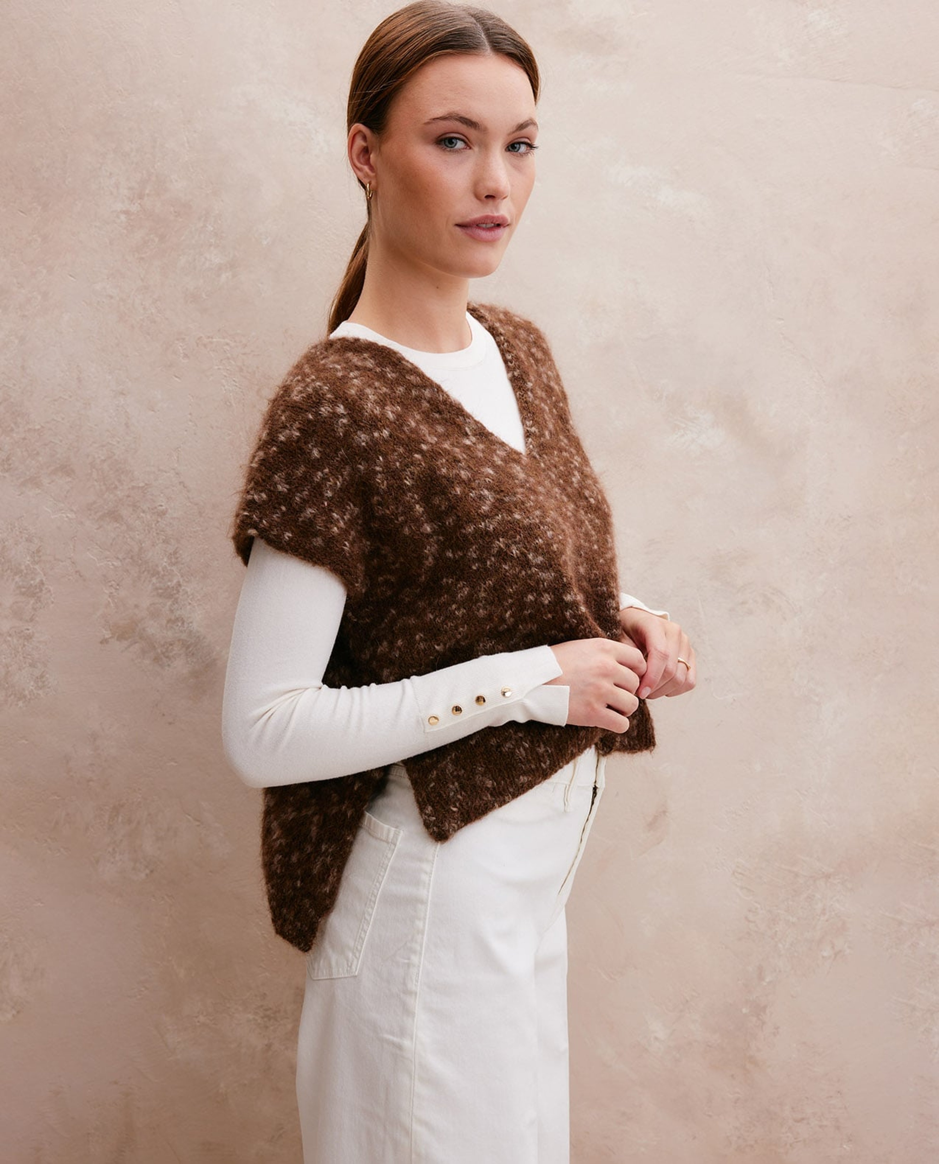 Modèle Pull Sans Manches Femme Victor