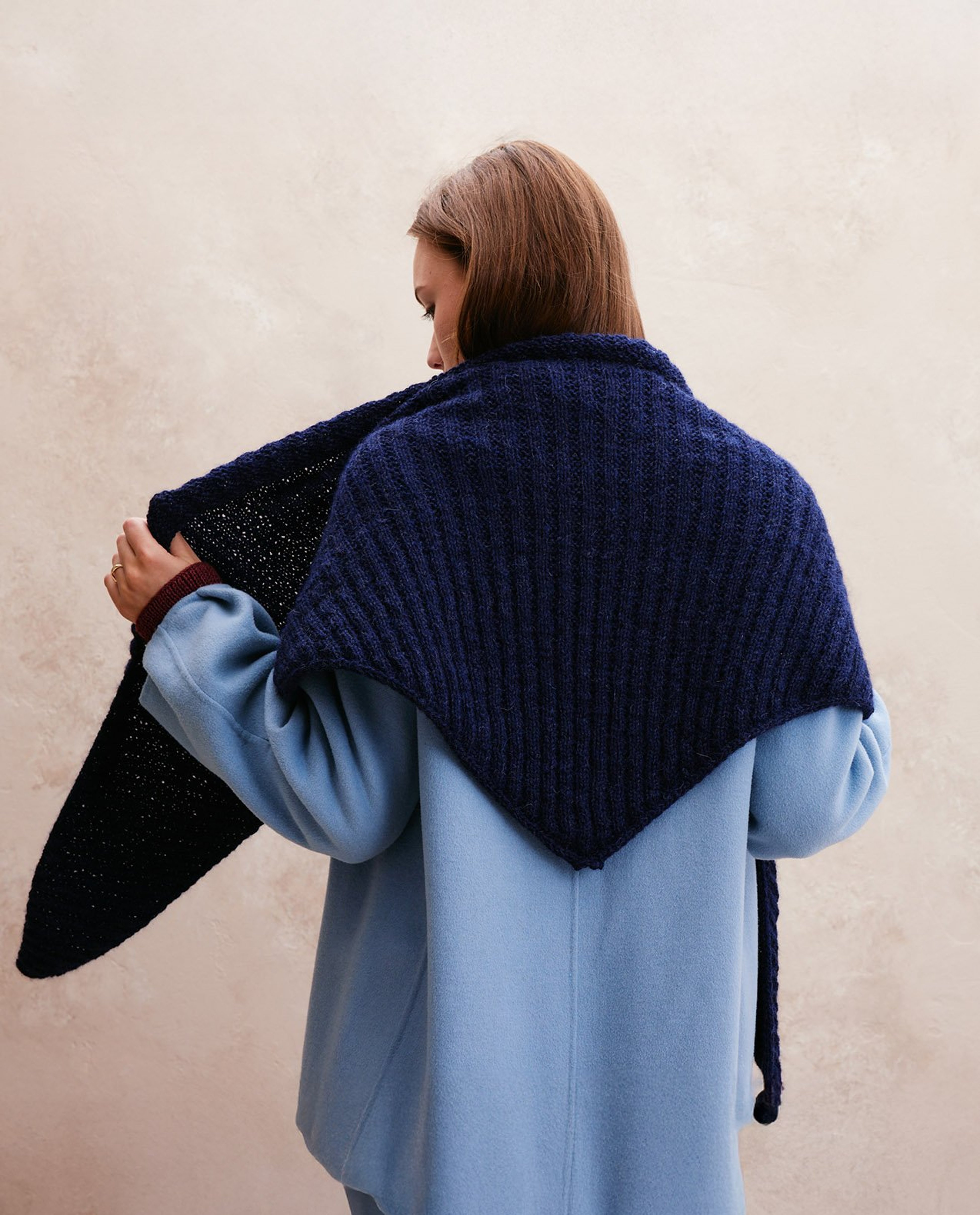 Modèle Châle Femme Voltaire