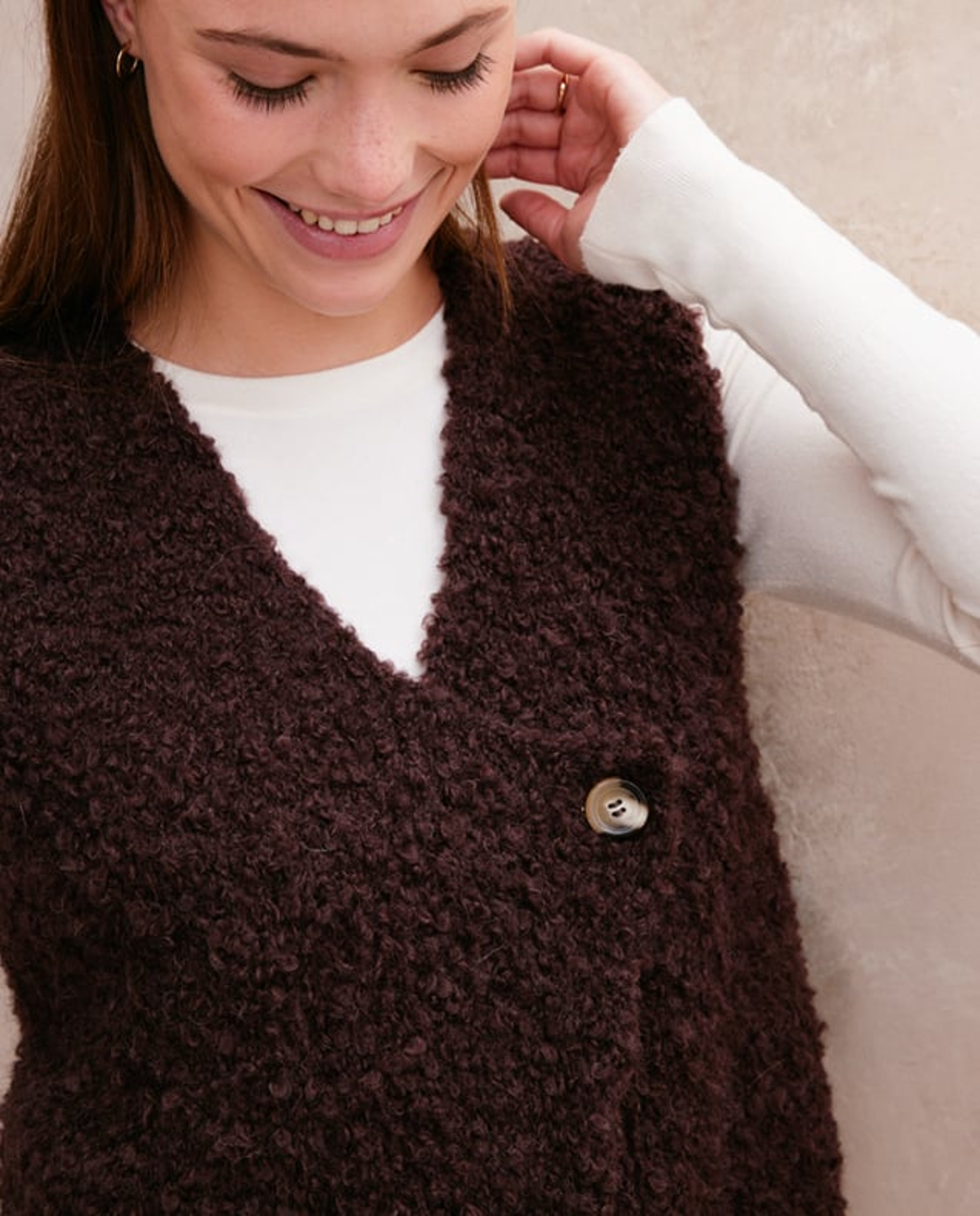 Vincienne Mouwloos Vest Model