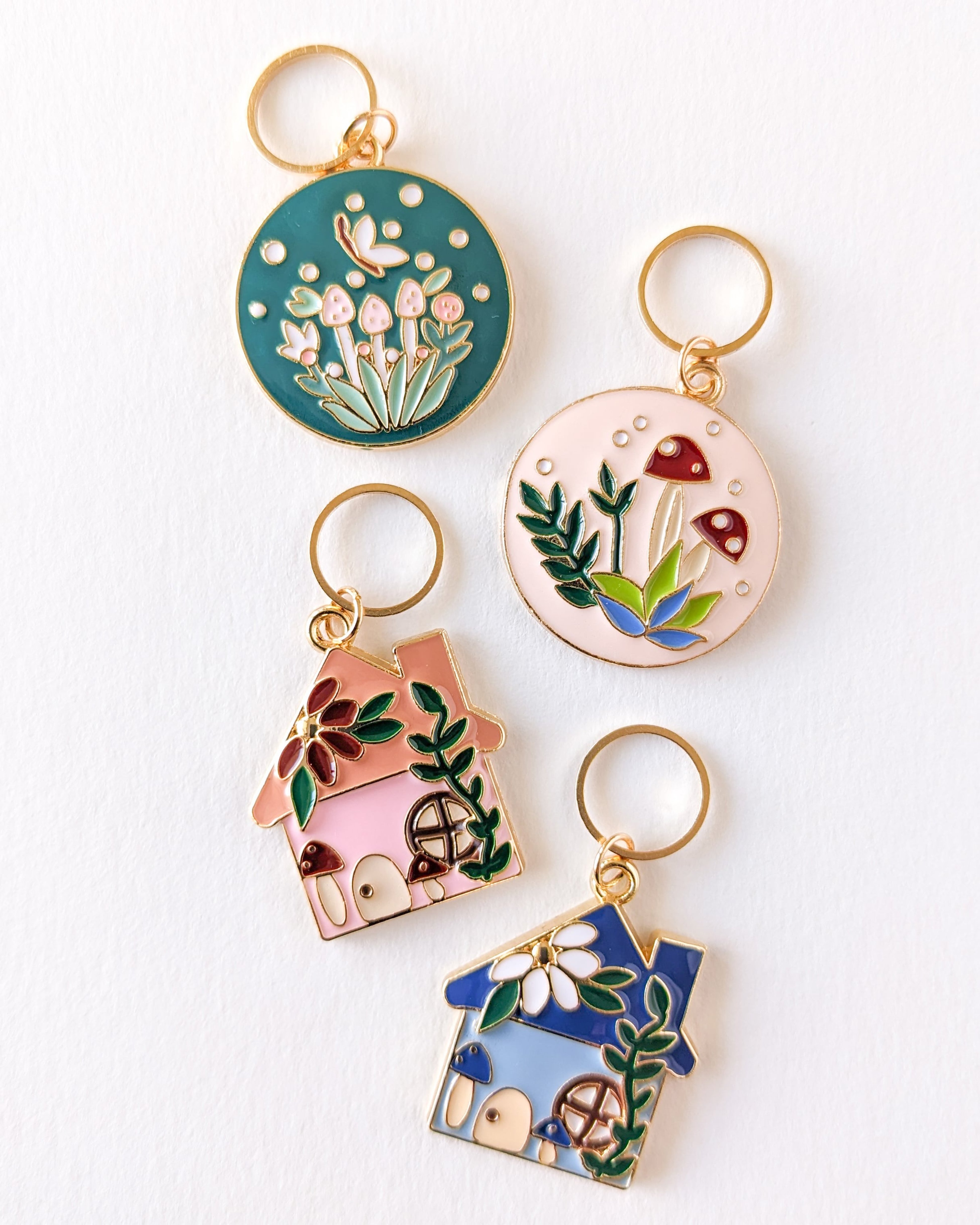 Set of 4 Closed Stitch Markers