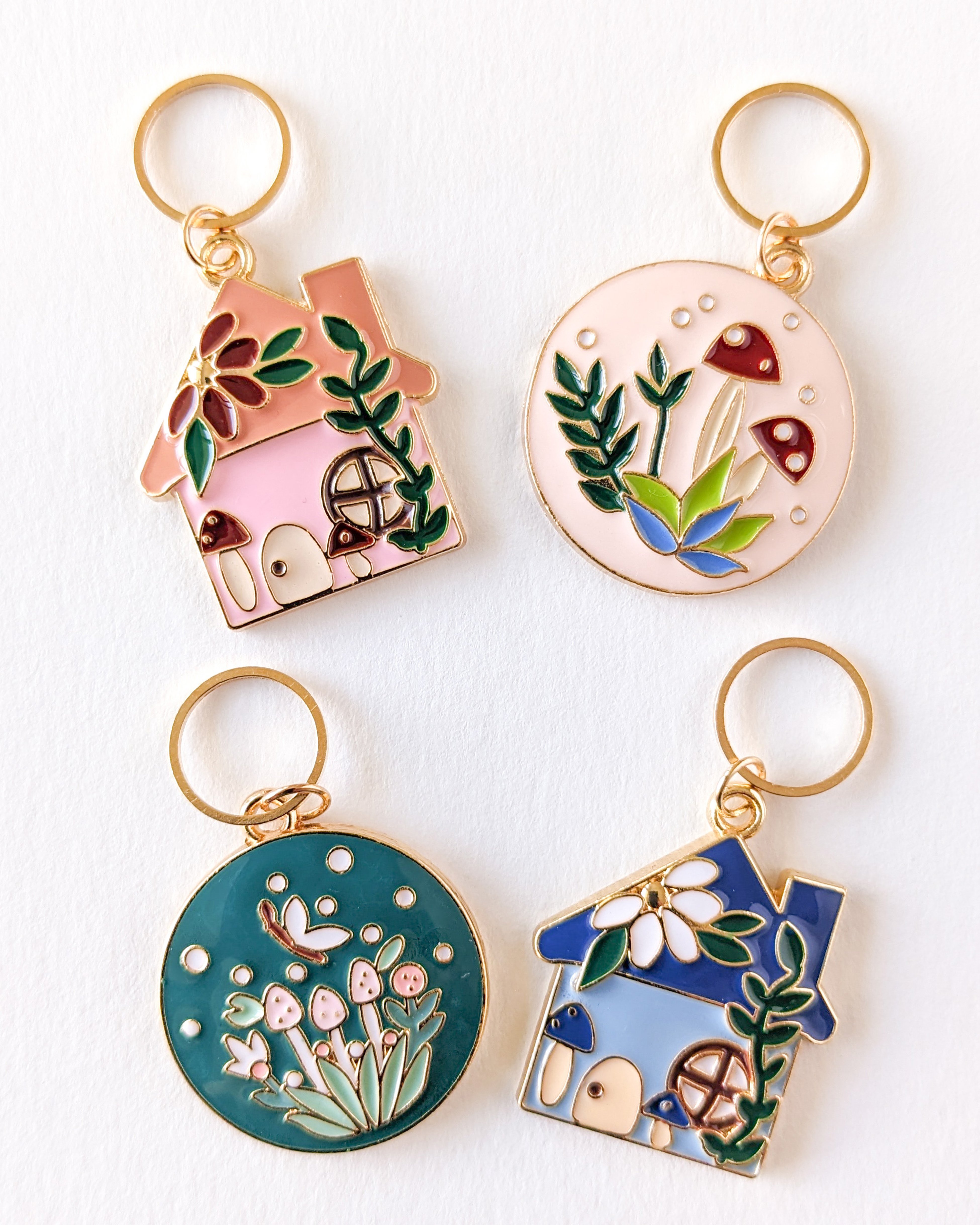 Set of 4 Closed Stitch Markers