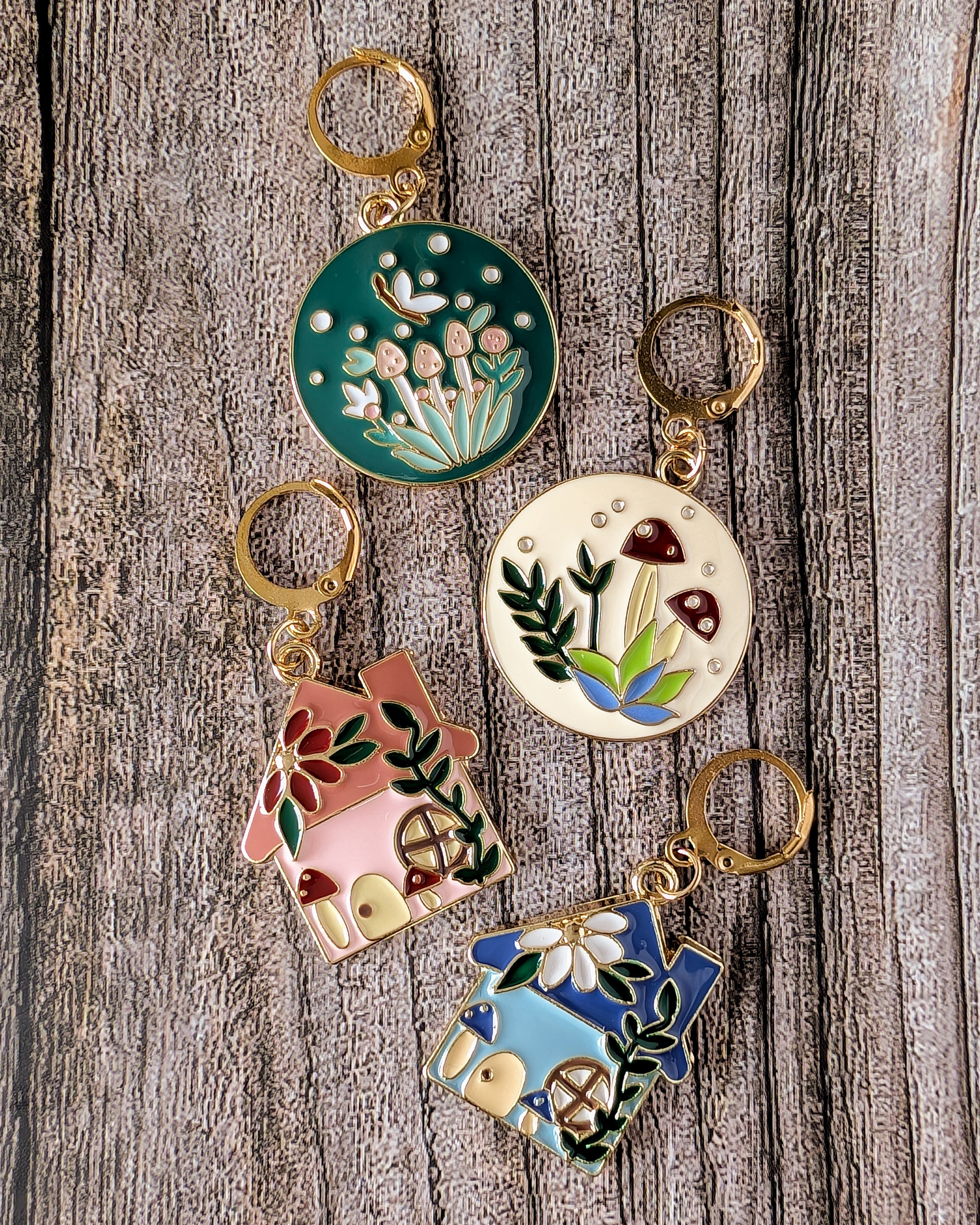 Set of 4 Removable Stitch Markers