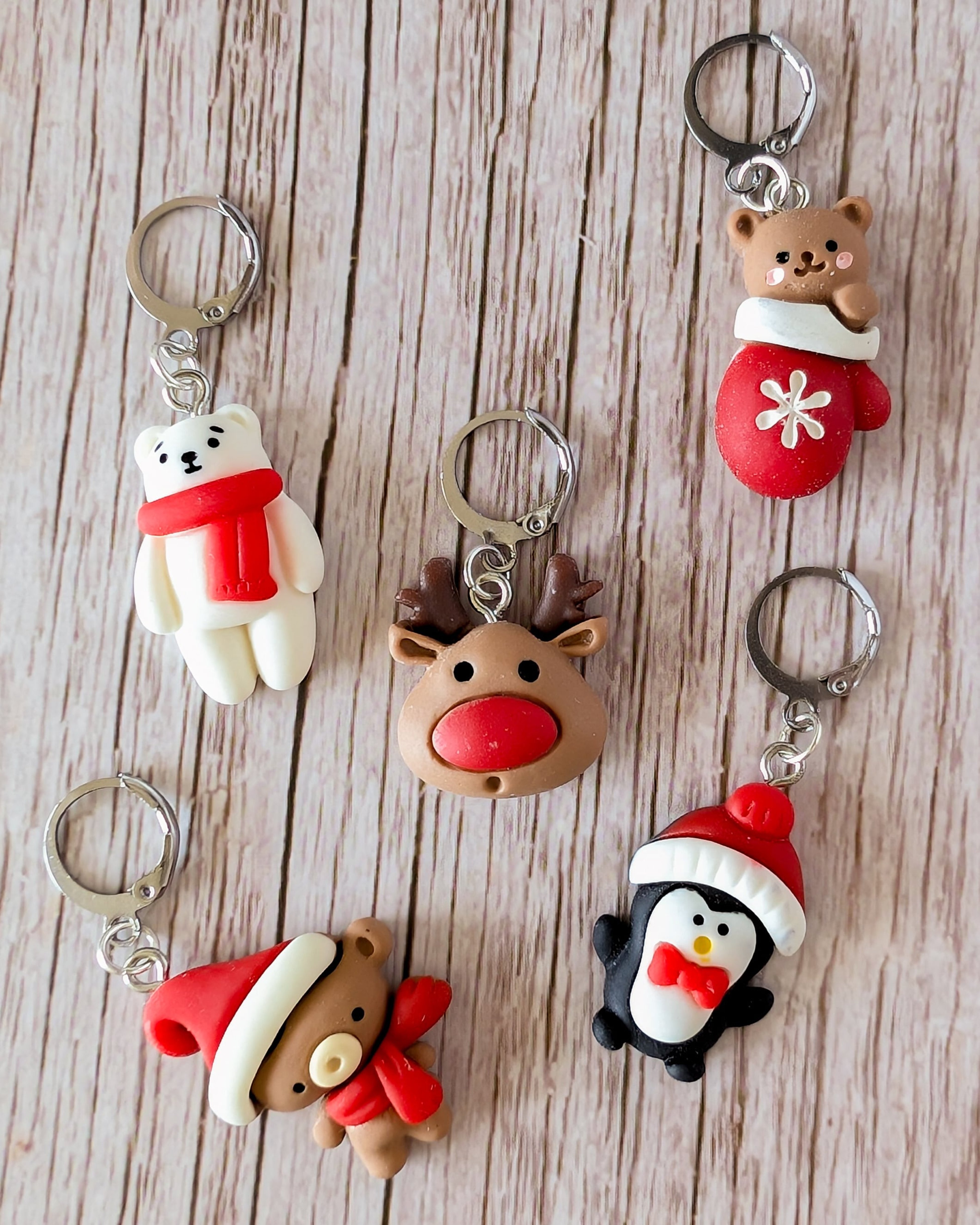 5 Verwijderbare Kerst Ringen #3