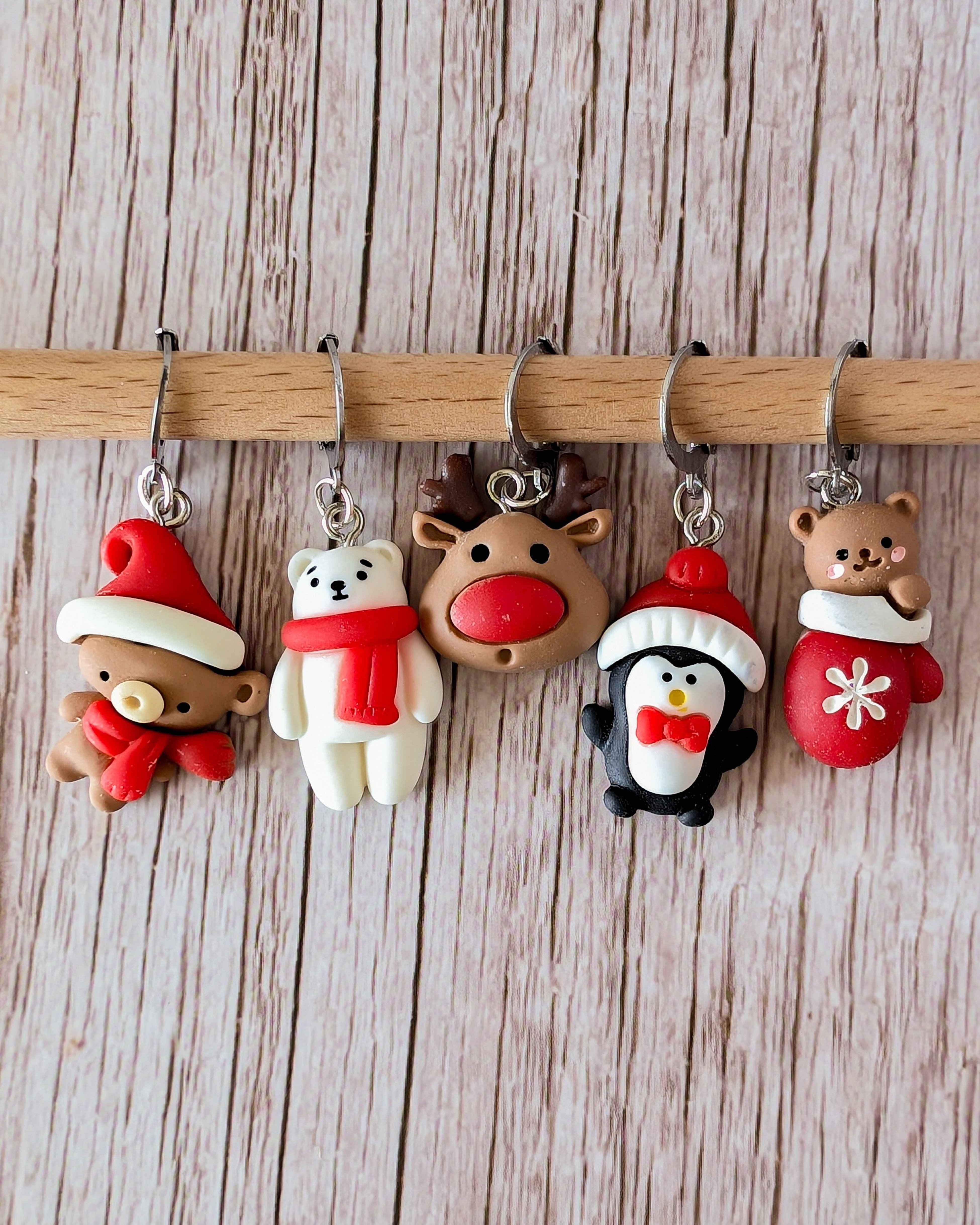 5 Verwijderbare Kerst Ringen #3