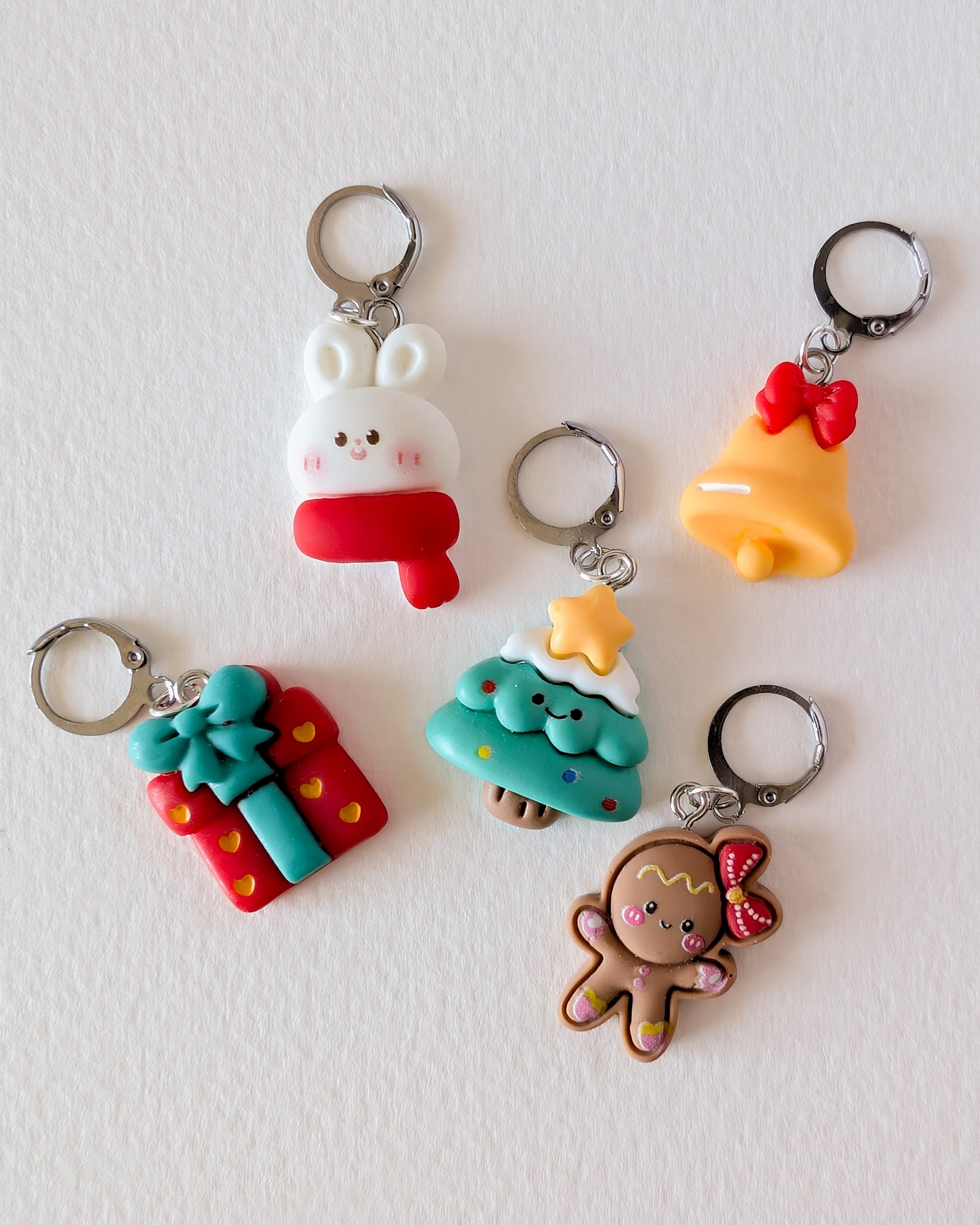 5 Removable Christmas Rings #4