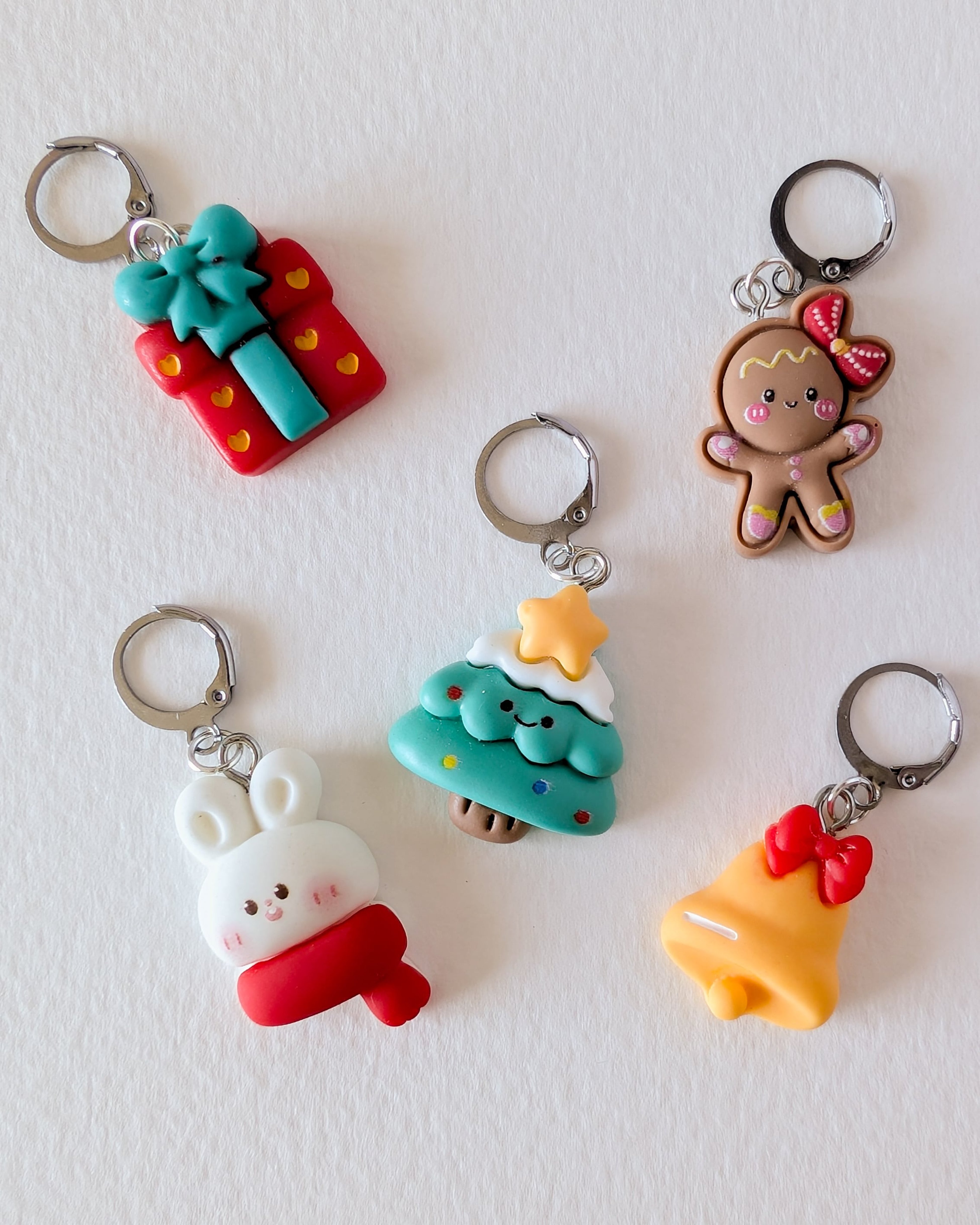 5 Removable Christmas Rings #4