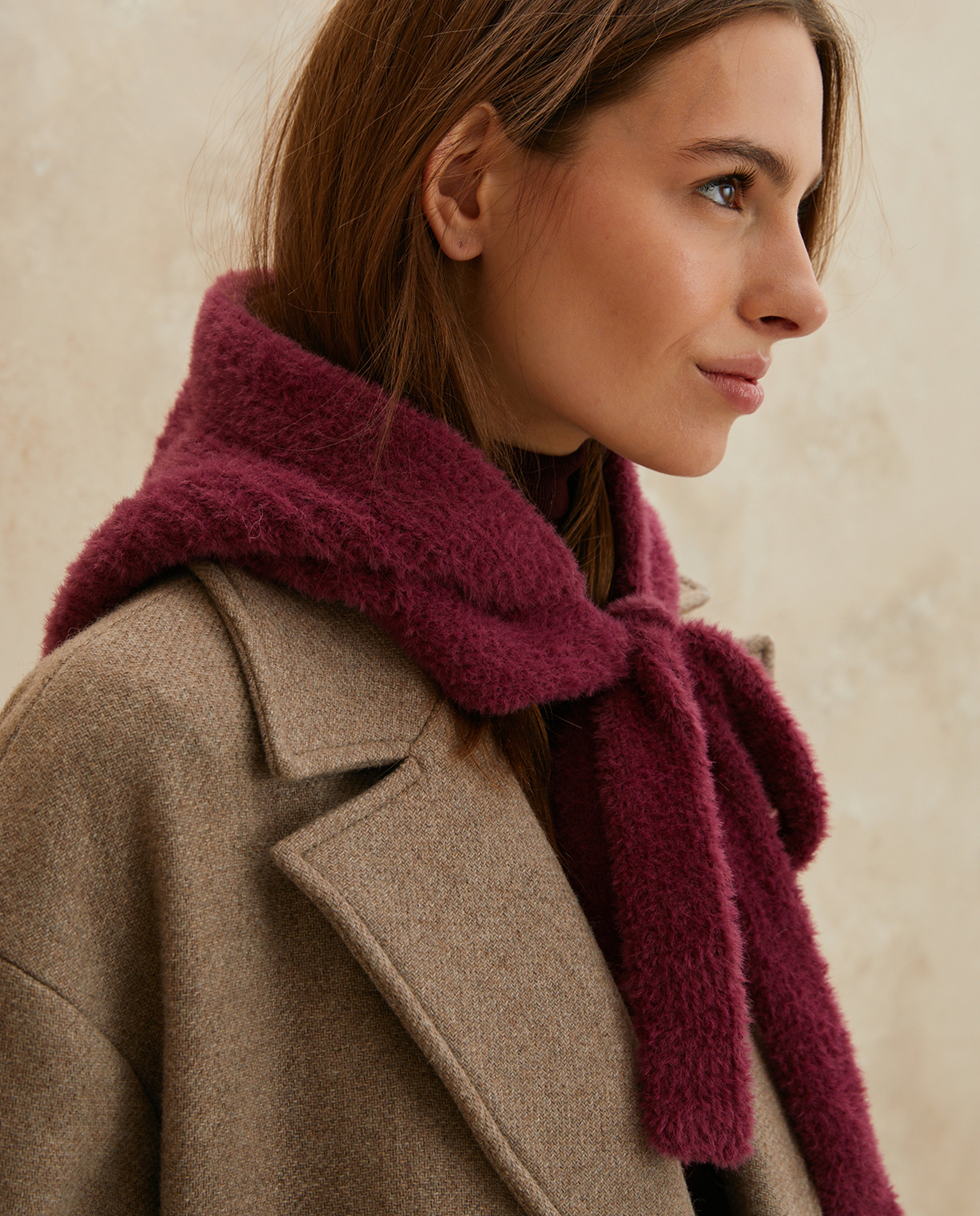 Women's Hooded Borgia Pattern