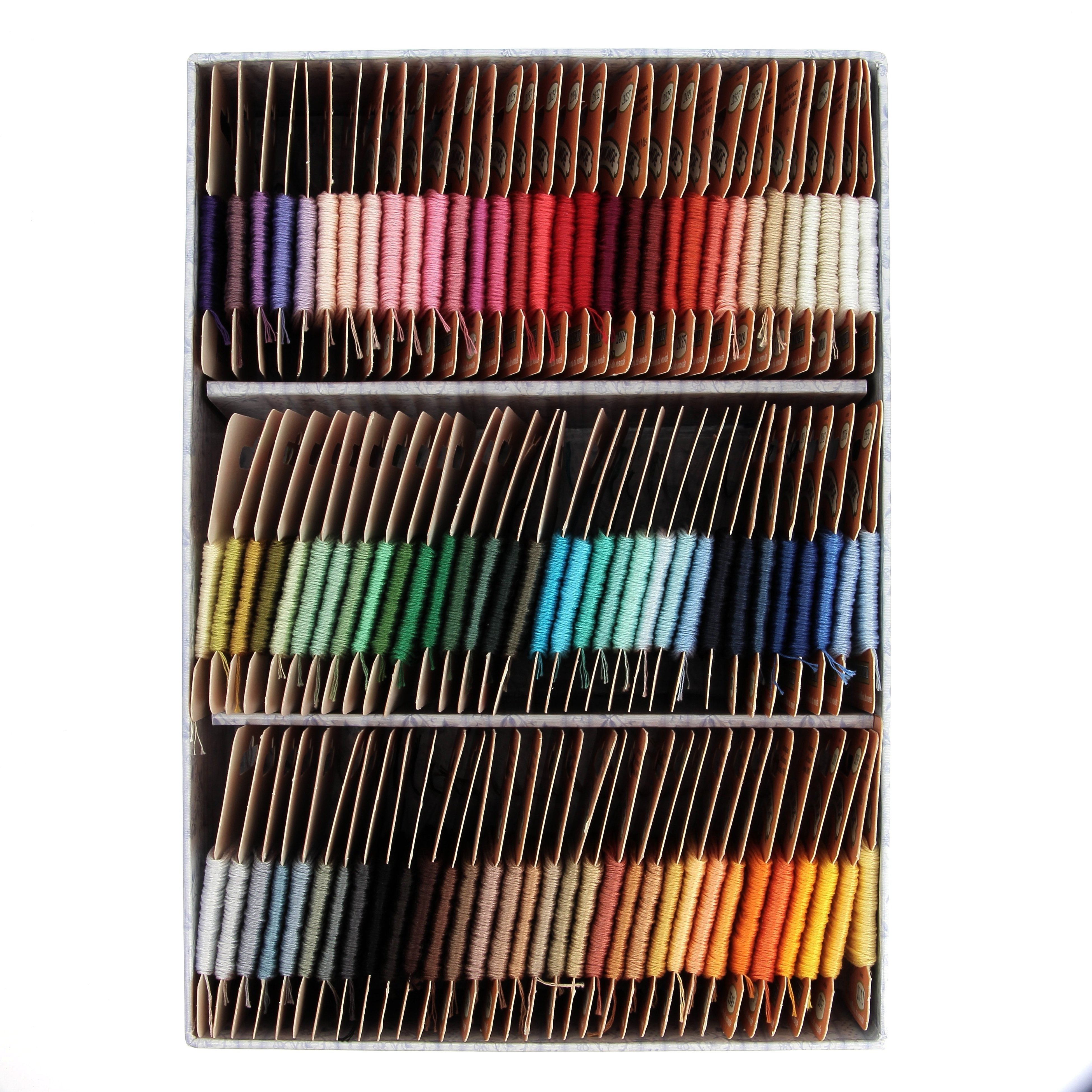 Boîte De 96 Fils À Broder
