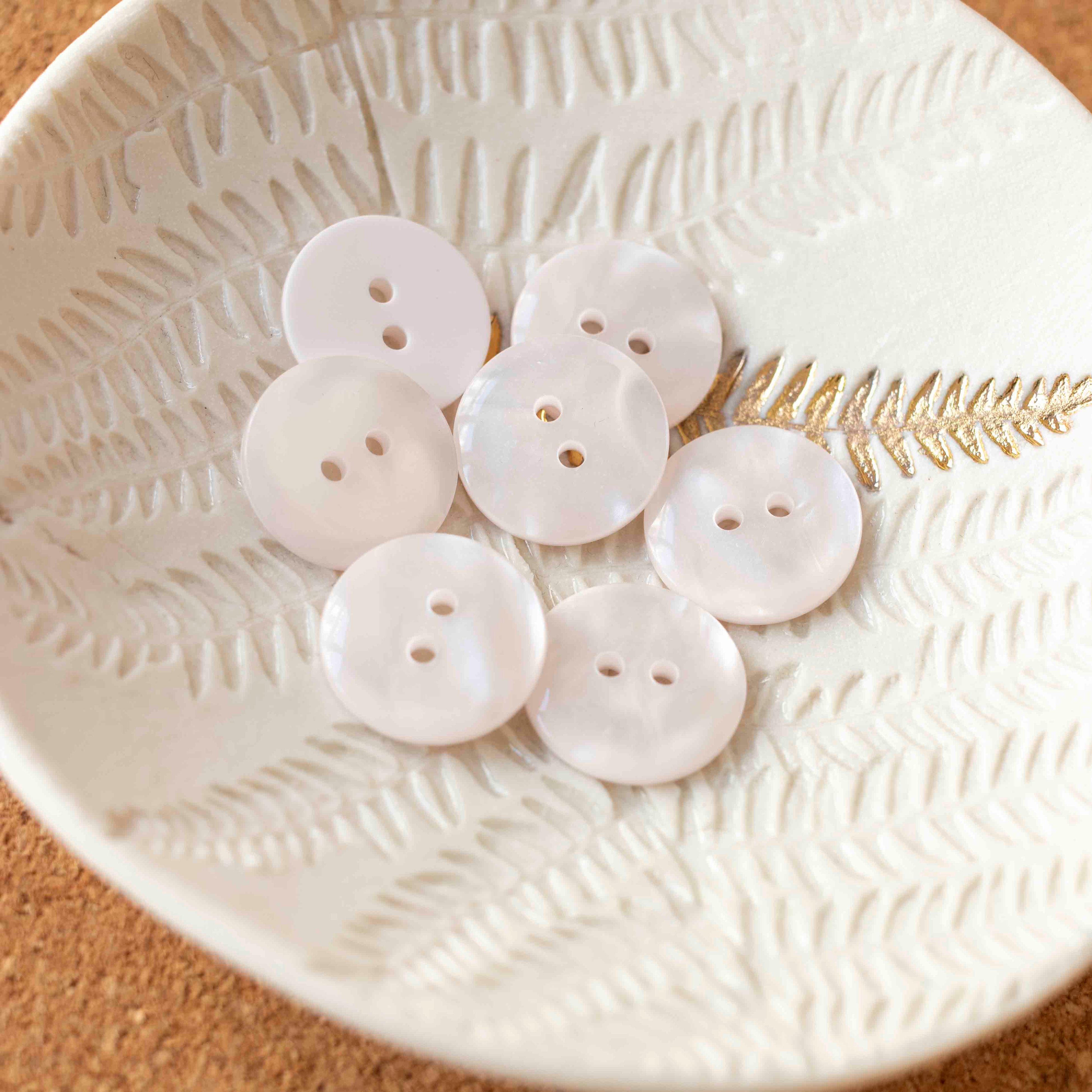 Lot 6 Boutons Sparkle 18mm