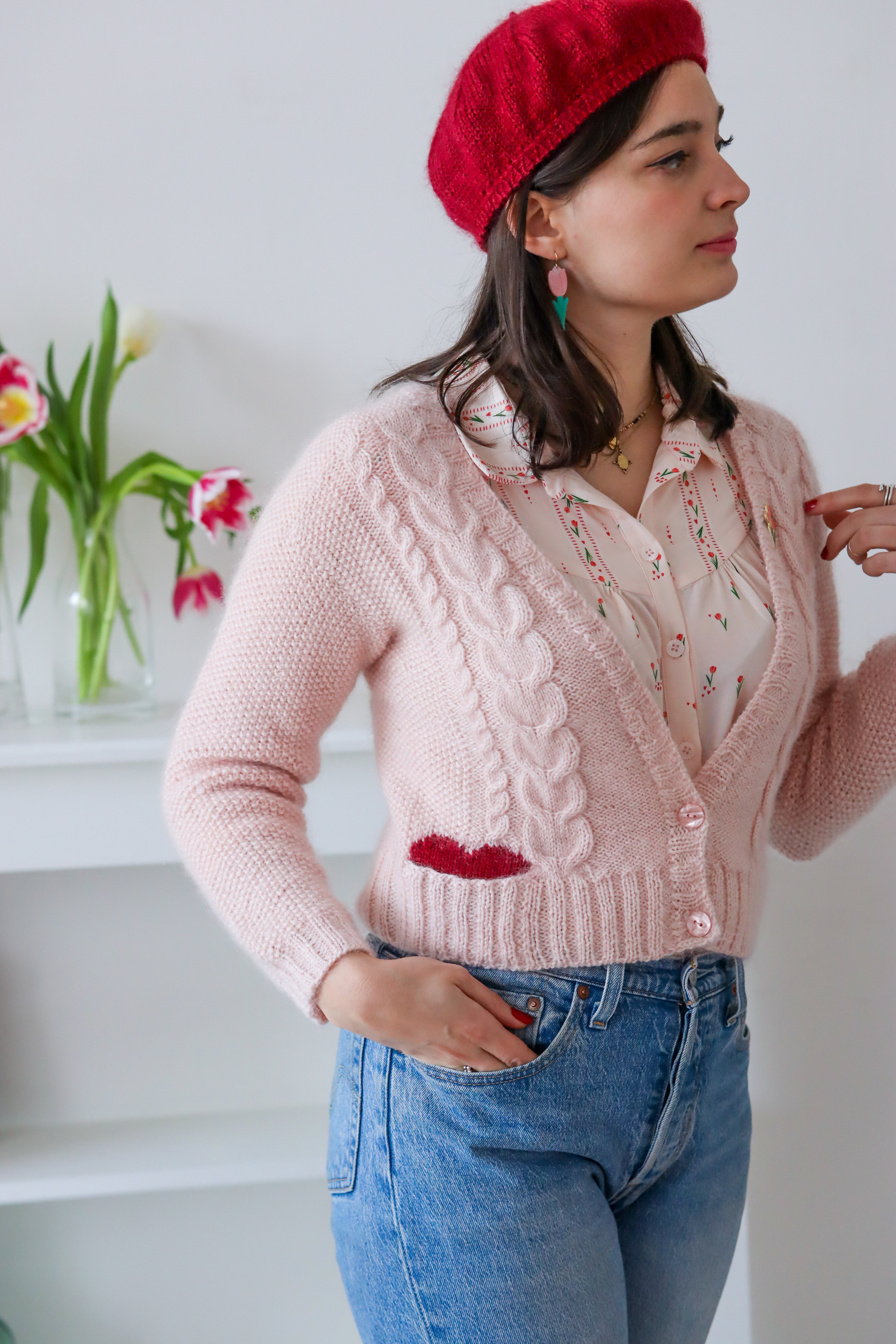 Valentine Cardigan Pattern by Lise Tailor