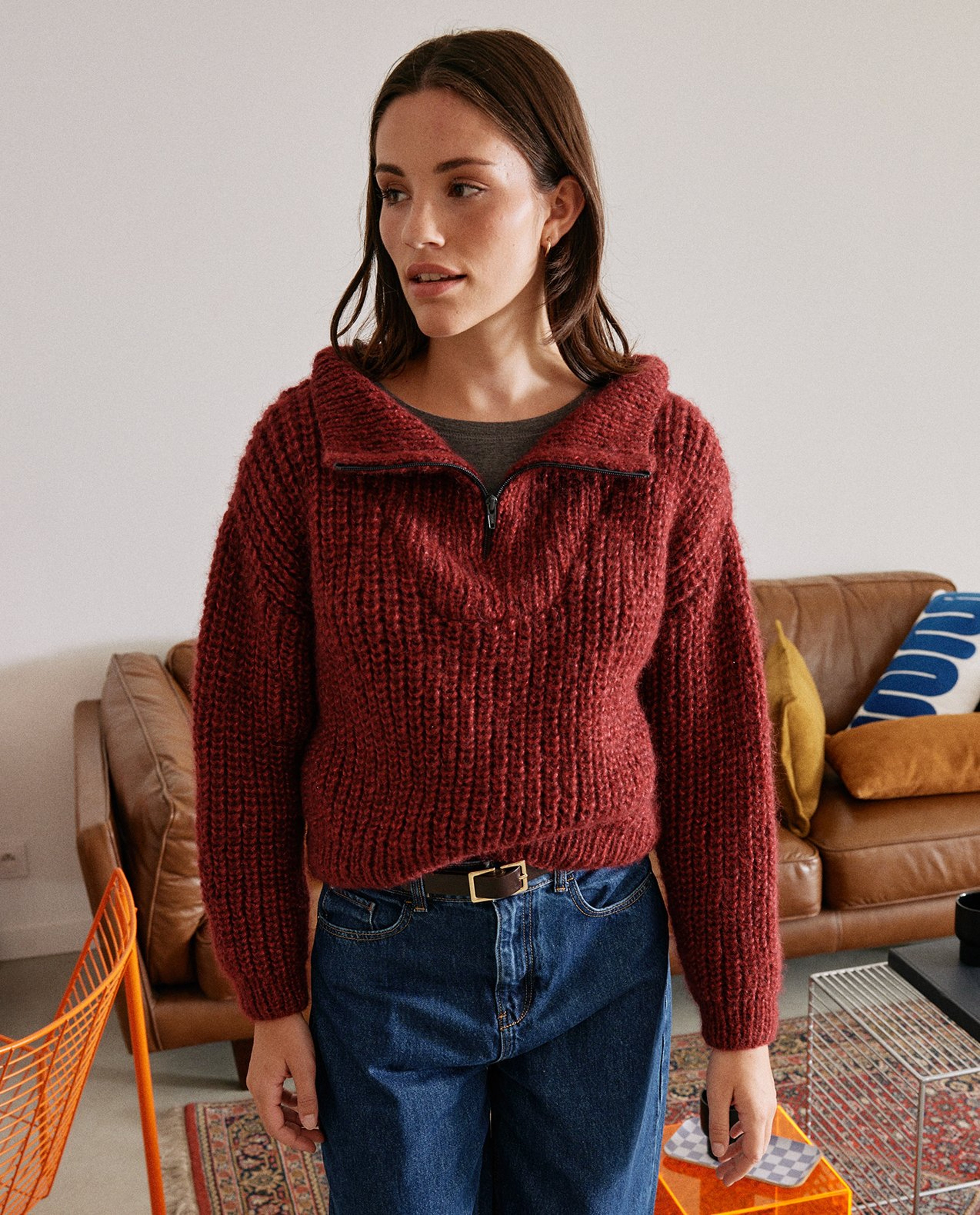 Modèle Gilet Femme Riona