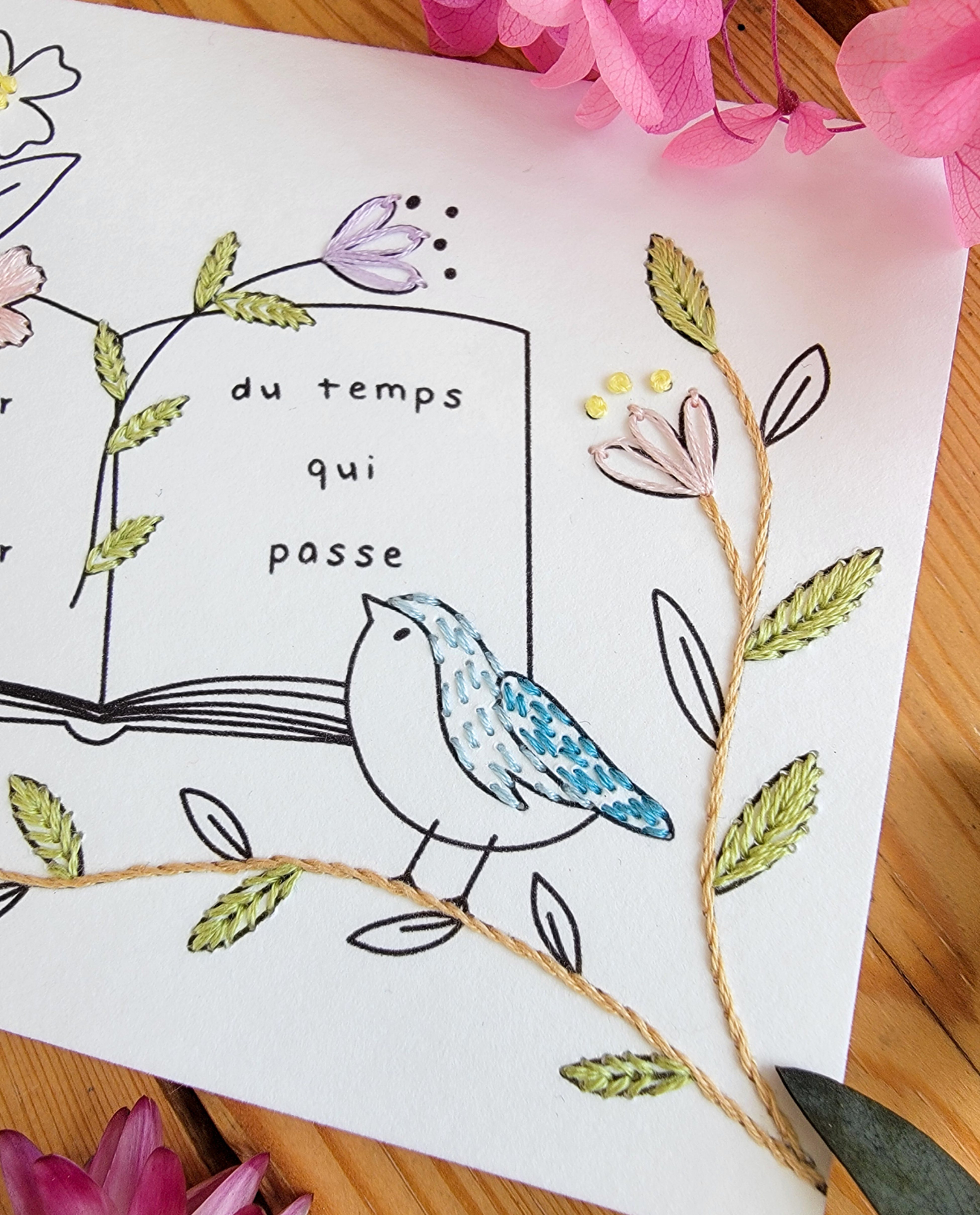 Borduurkaart De Zachtheid