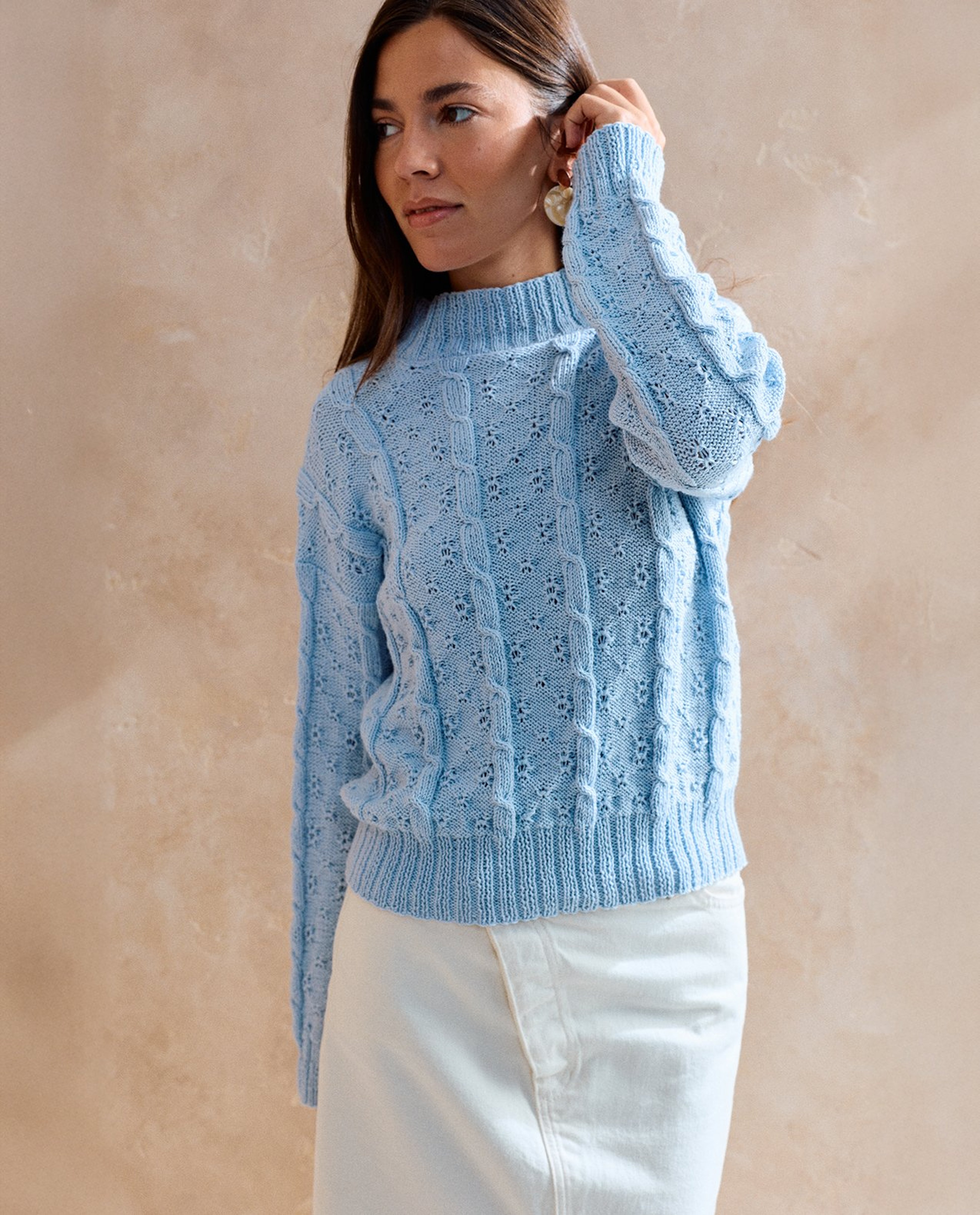 Modèle Pull Femme Céleste