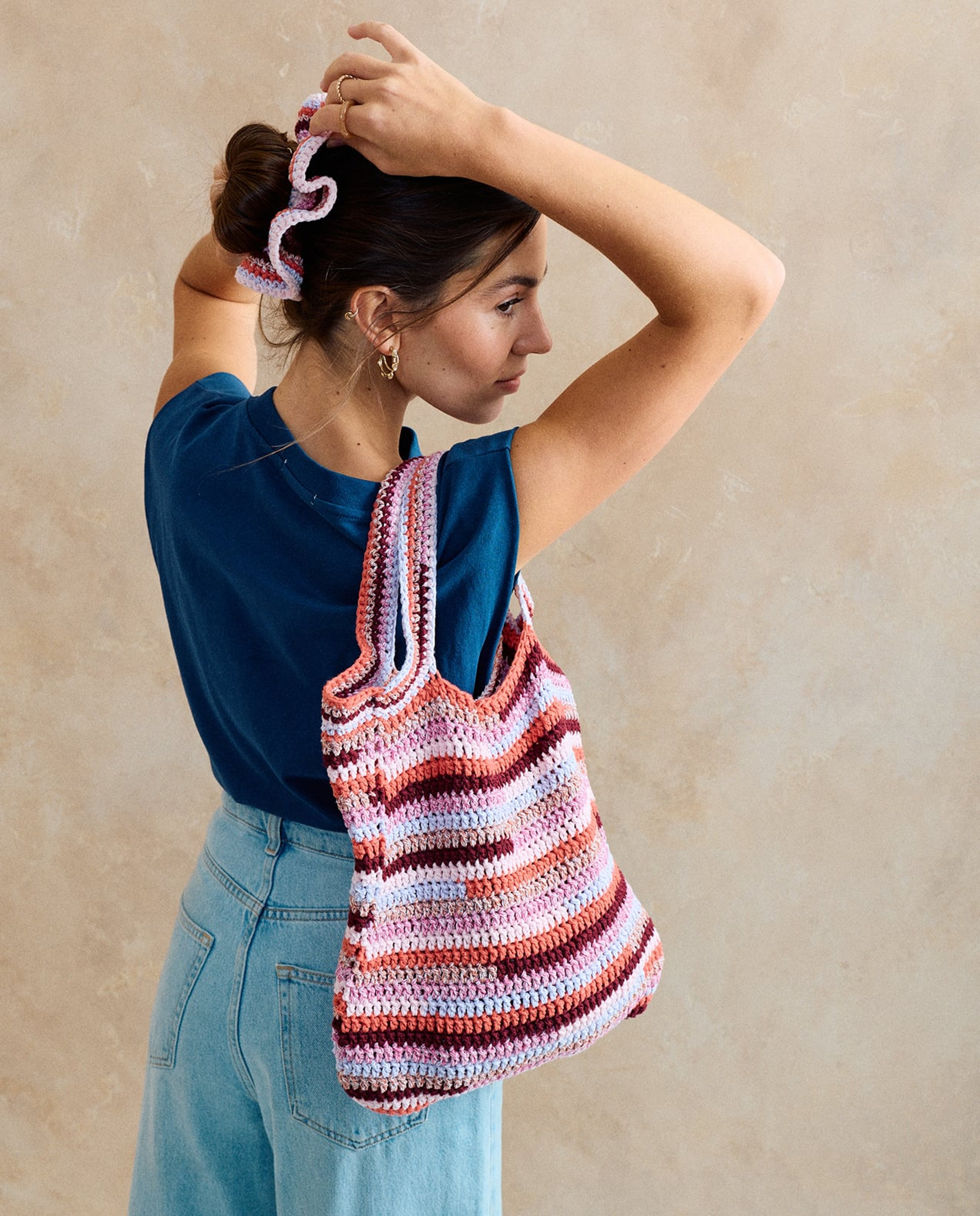 Patroon Tas En Scrunchie Gisèla